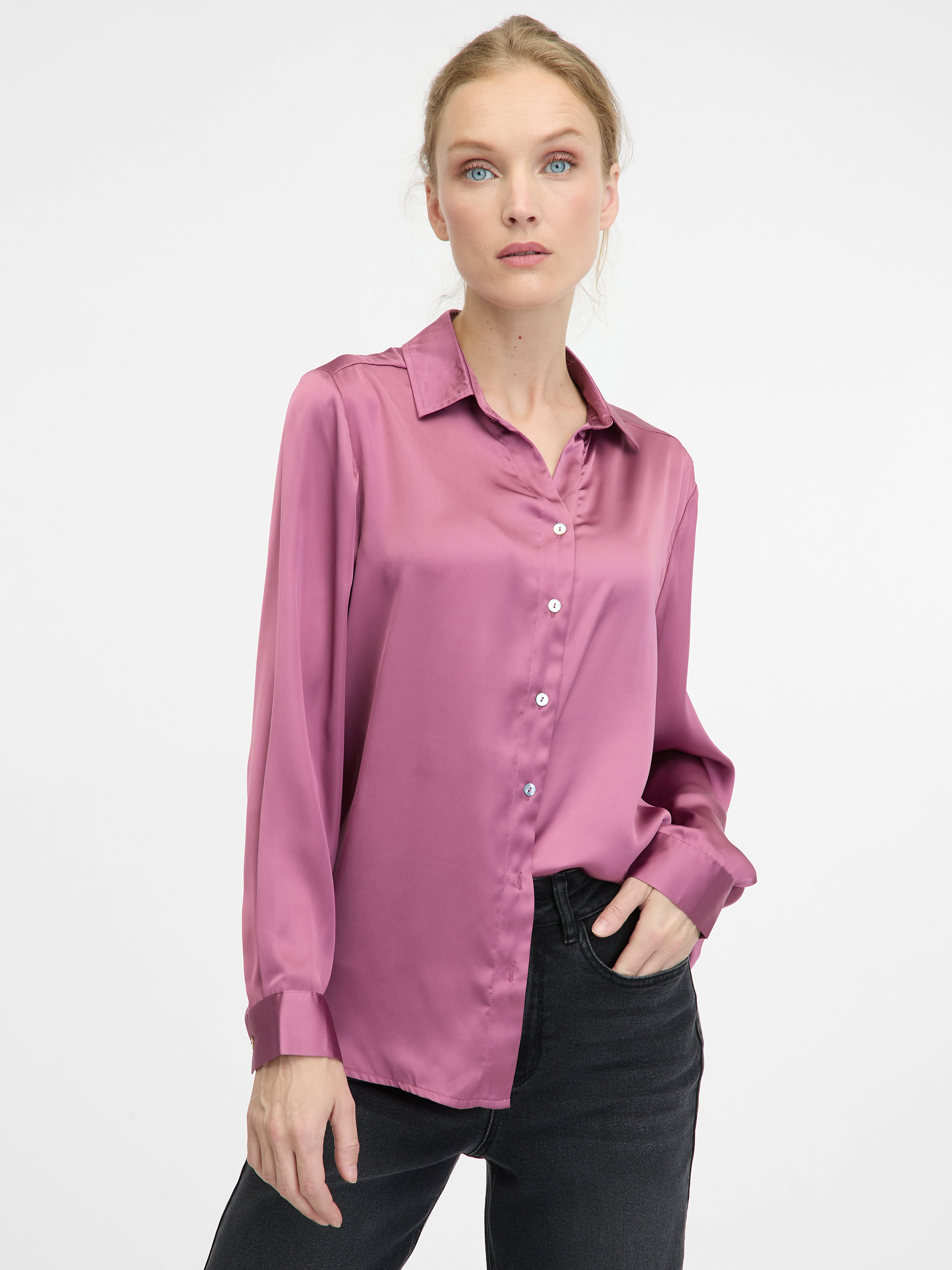 Pink women&#039;s shirt ORSAY - Women&#039;s