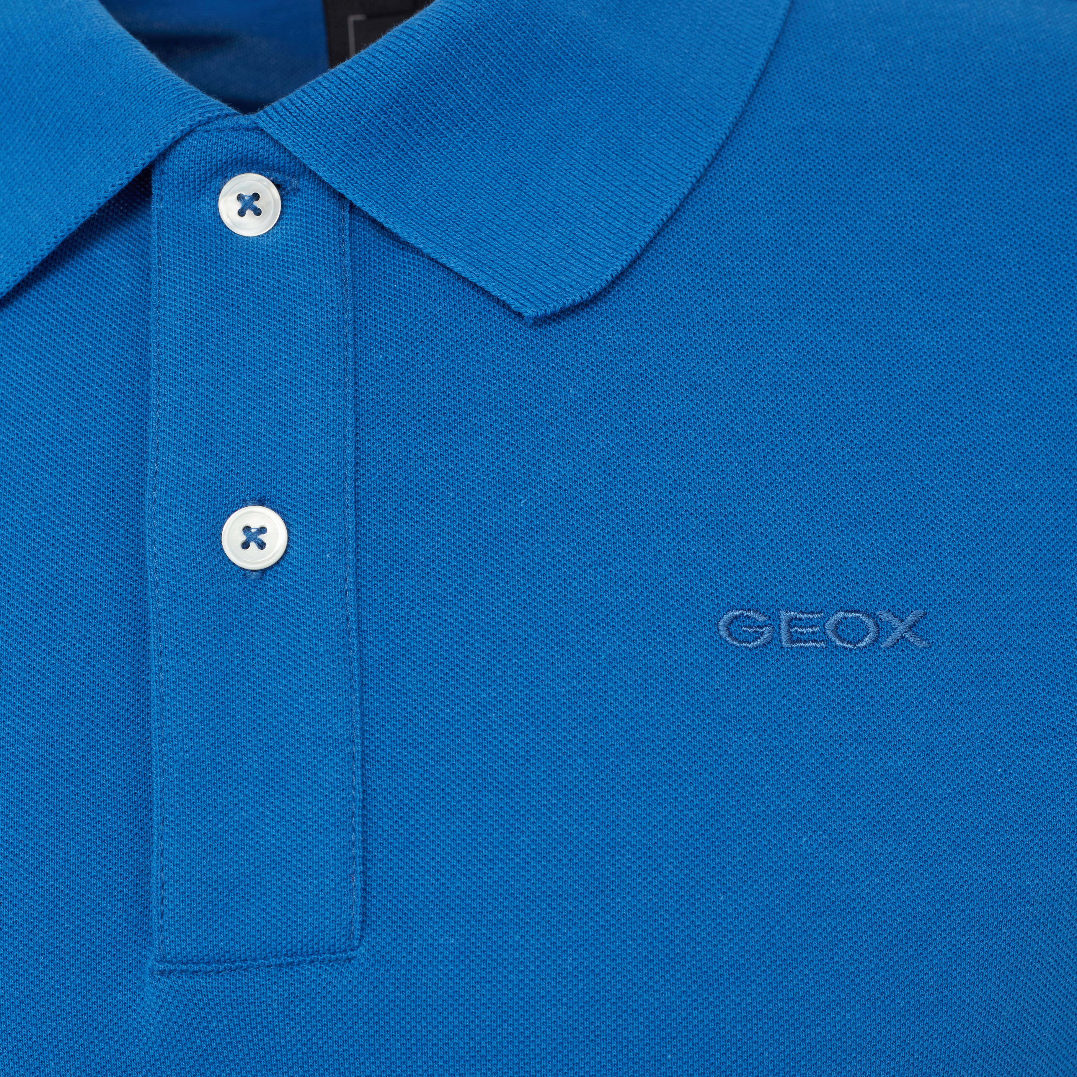 Dark blue men's polo shirt Geox - Men's