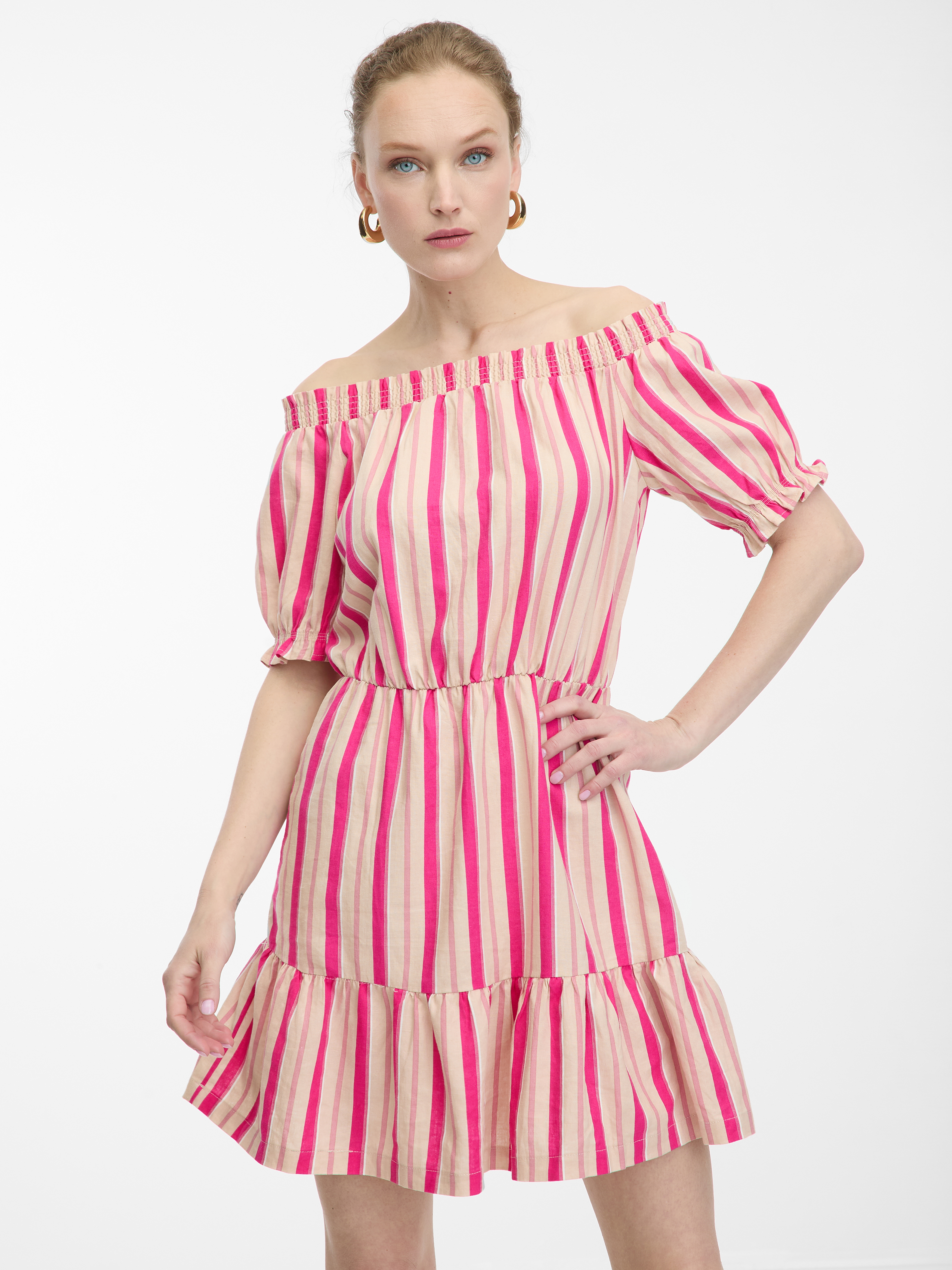 Rochii de vara si de plaja pentru femei ORSAY - roz