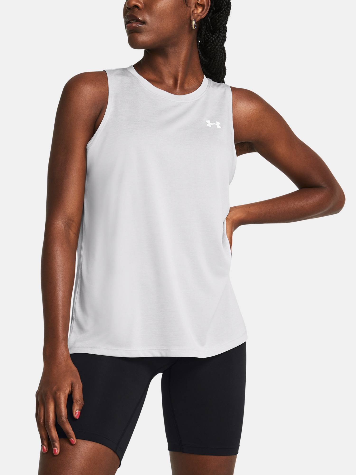 Women's tank top Under Armour Tech Tank Twist-GRY - Women's