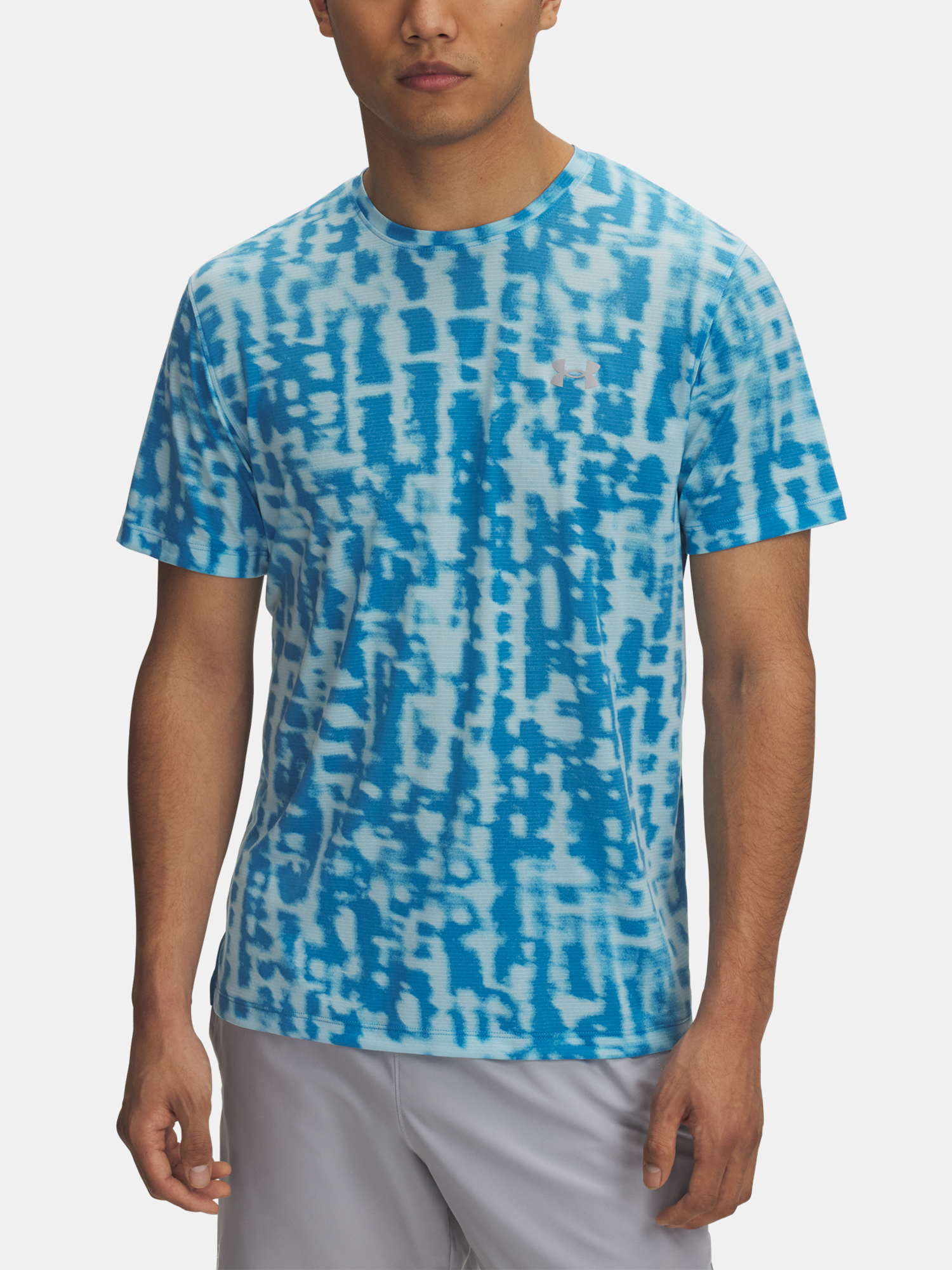 Men's T-shirt Under Armour UA LAUNCH PRINTED SS - Men's