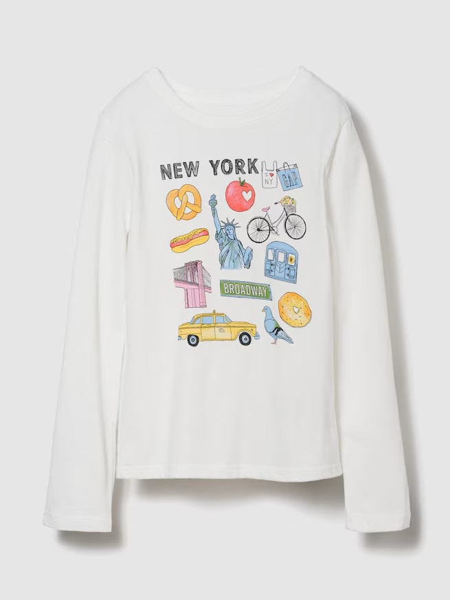 GAP Children's T-shirt with print - Girls