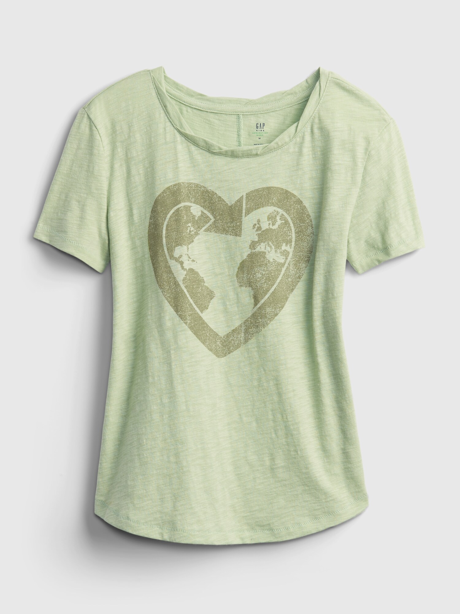 GAP Dětské tričko gen good graphic t-shirt - Holky