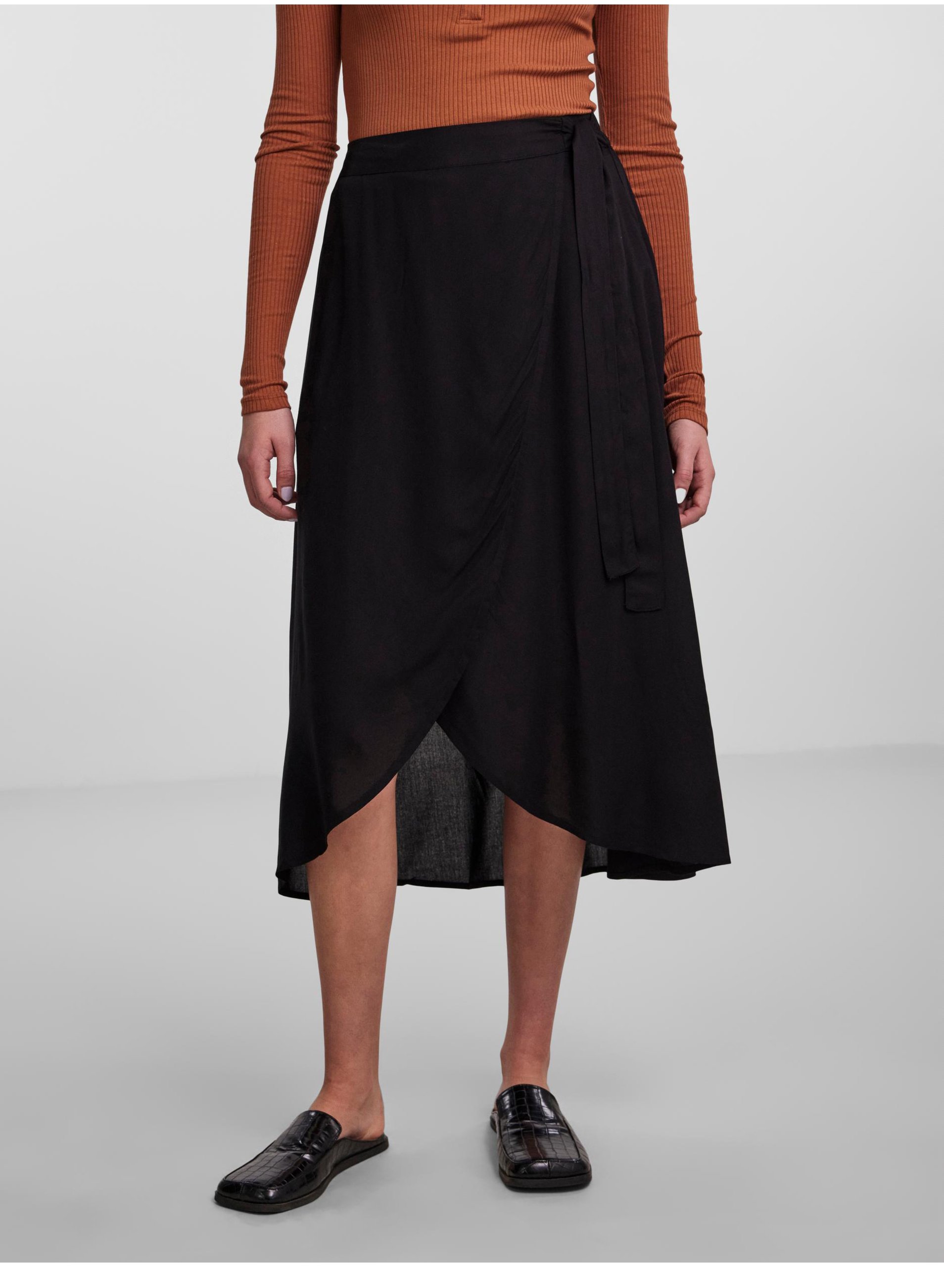 Black Women's Wrap Skirt Pieces Tala - Women's