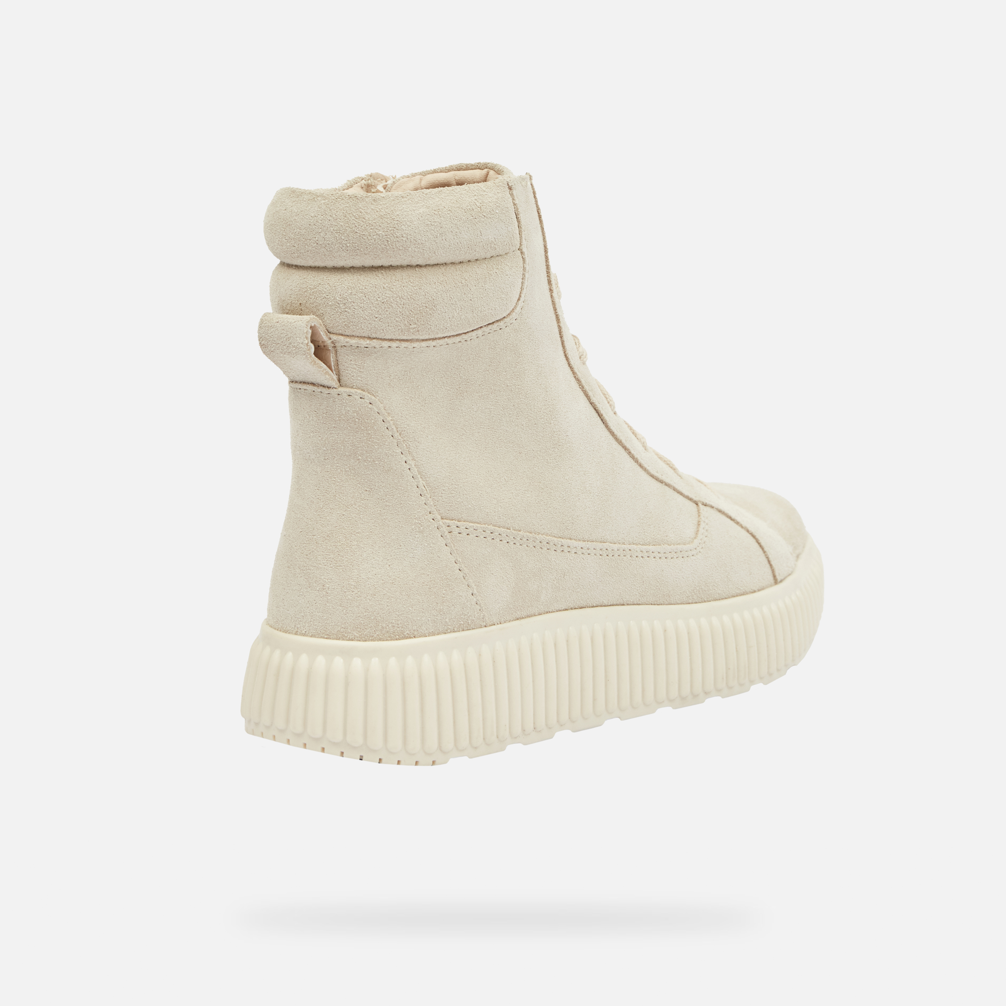 Beige women's ankle boots Geox Graisy - Women's