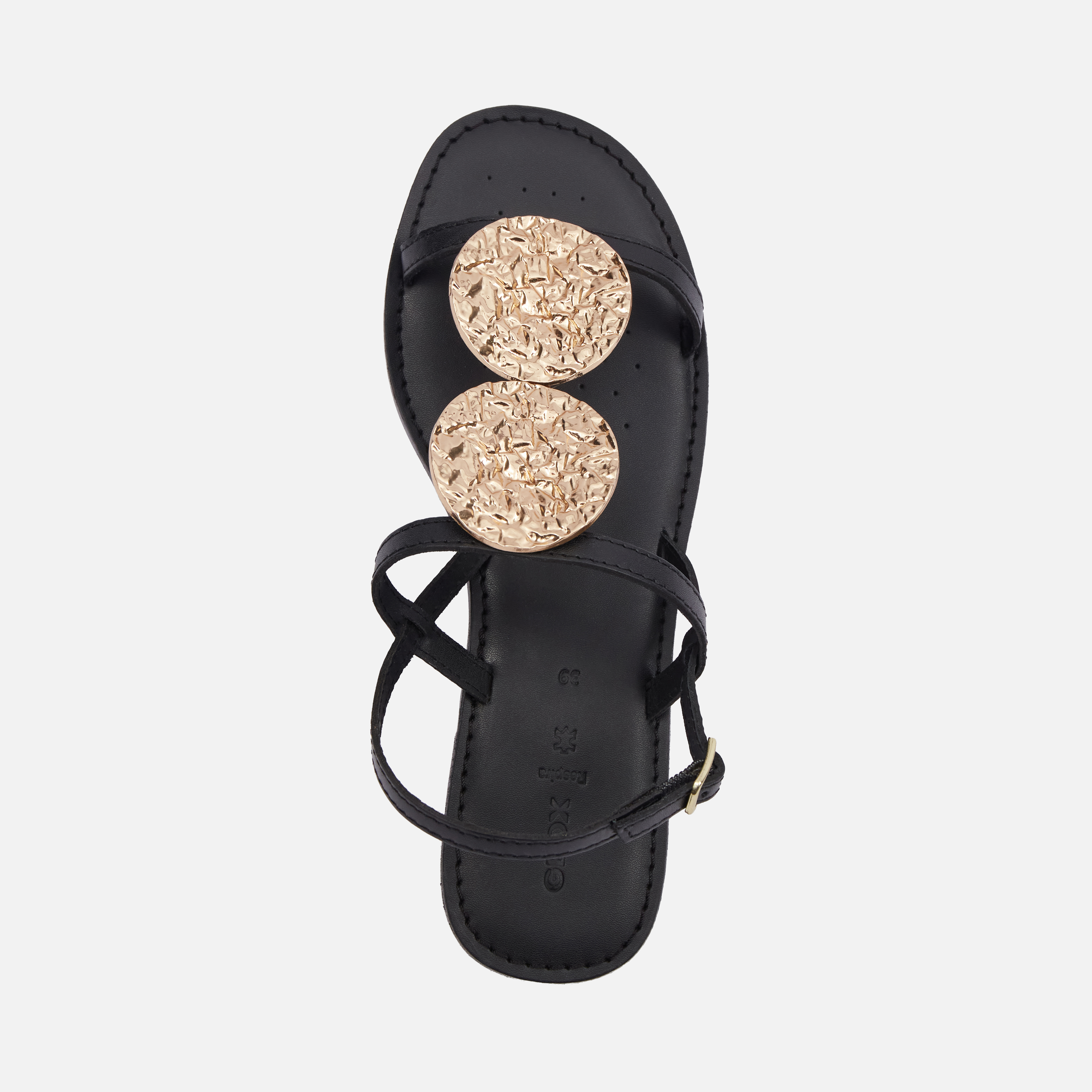 Black women&#039;s sandals Geox Maddalusiac - Women&#039;s