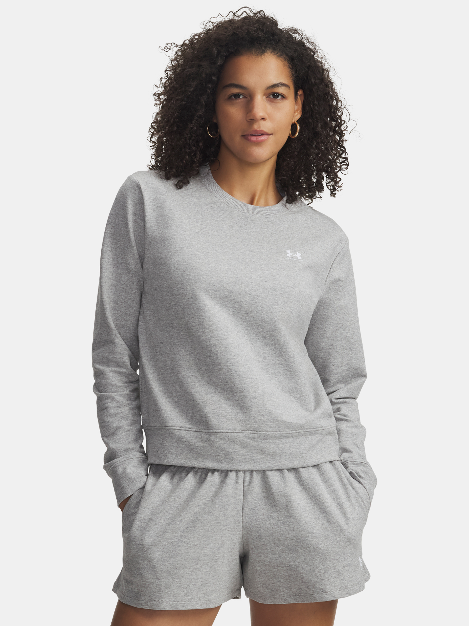 Дамски суитшърт Under Armour Sport Terry Crew