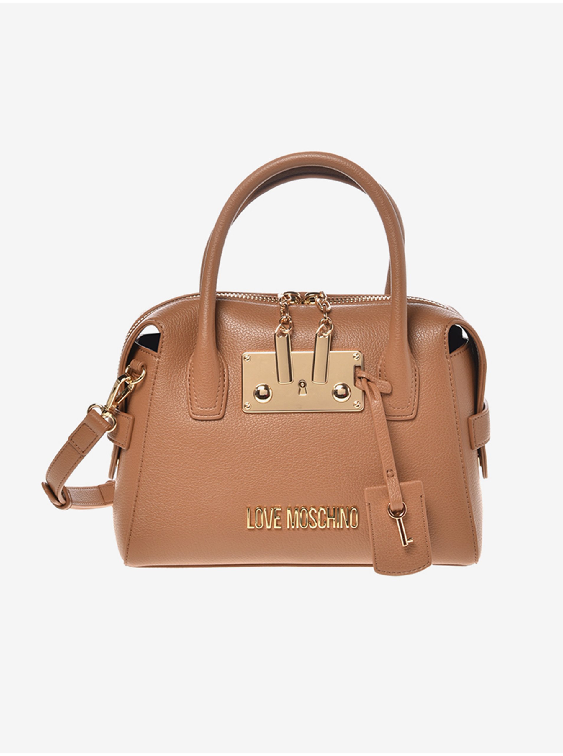 Brown Ladies Handbag Love Moschino - Ladies