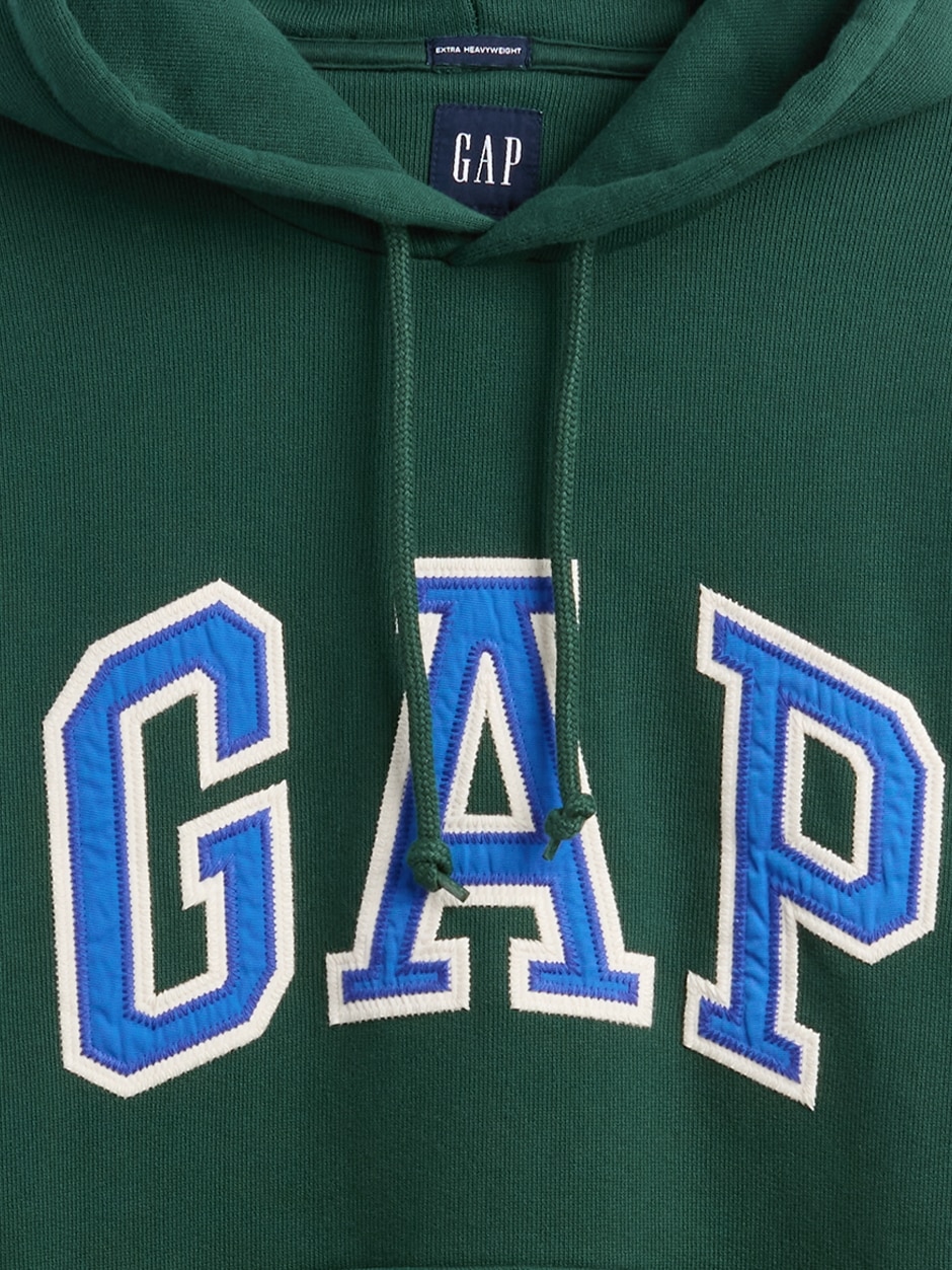 GAP Oversize Sweatshirt with Extra Heavyweight Unisex Logo - Men's