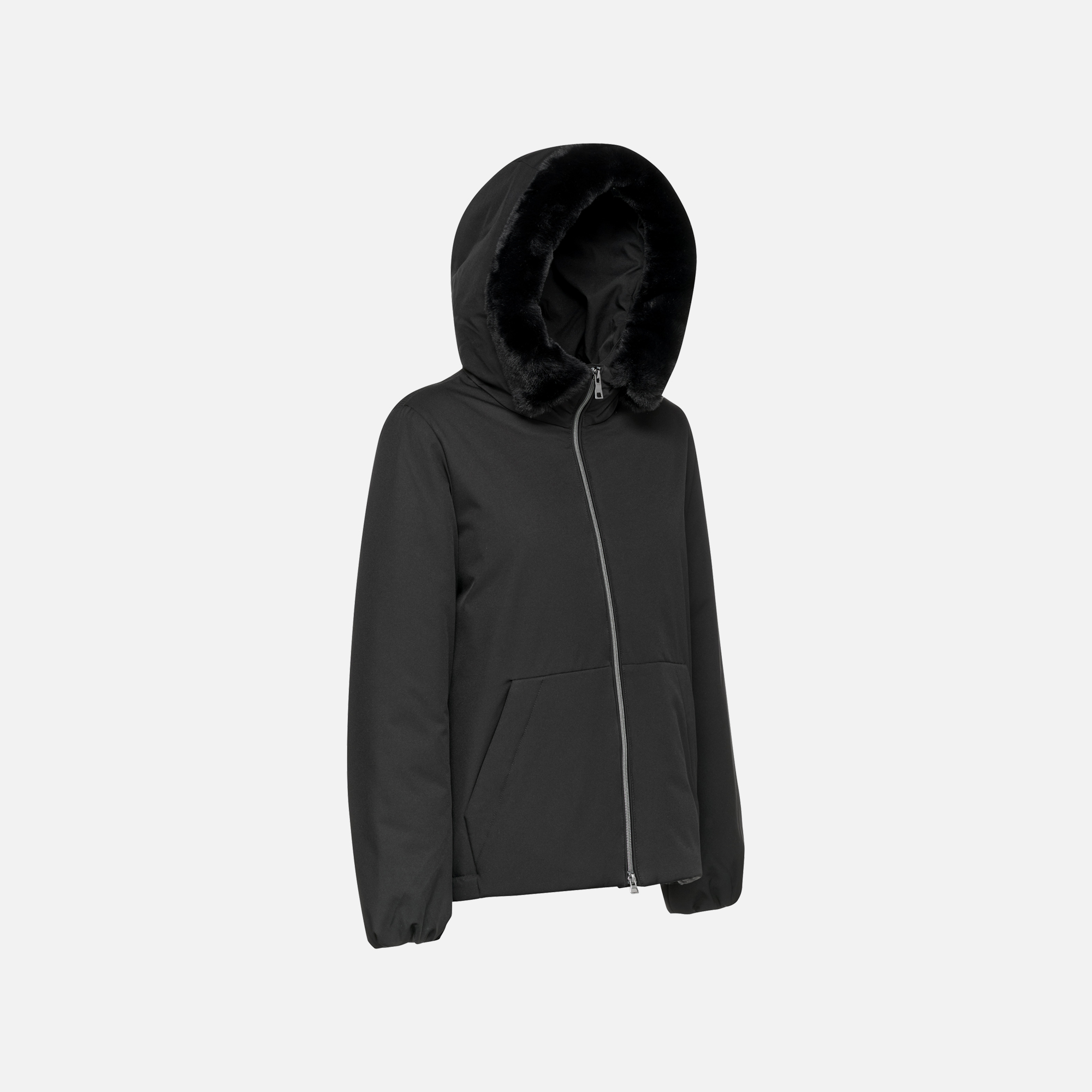 Black Women's Jacket Geox Diamond - Women