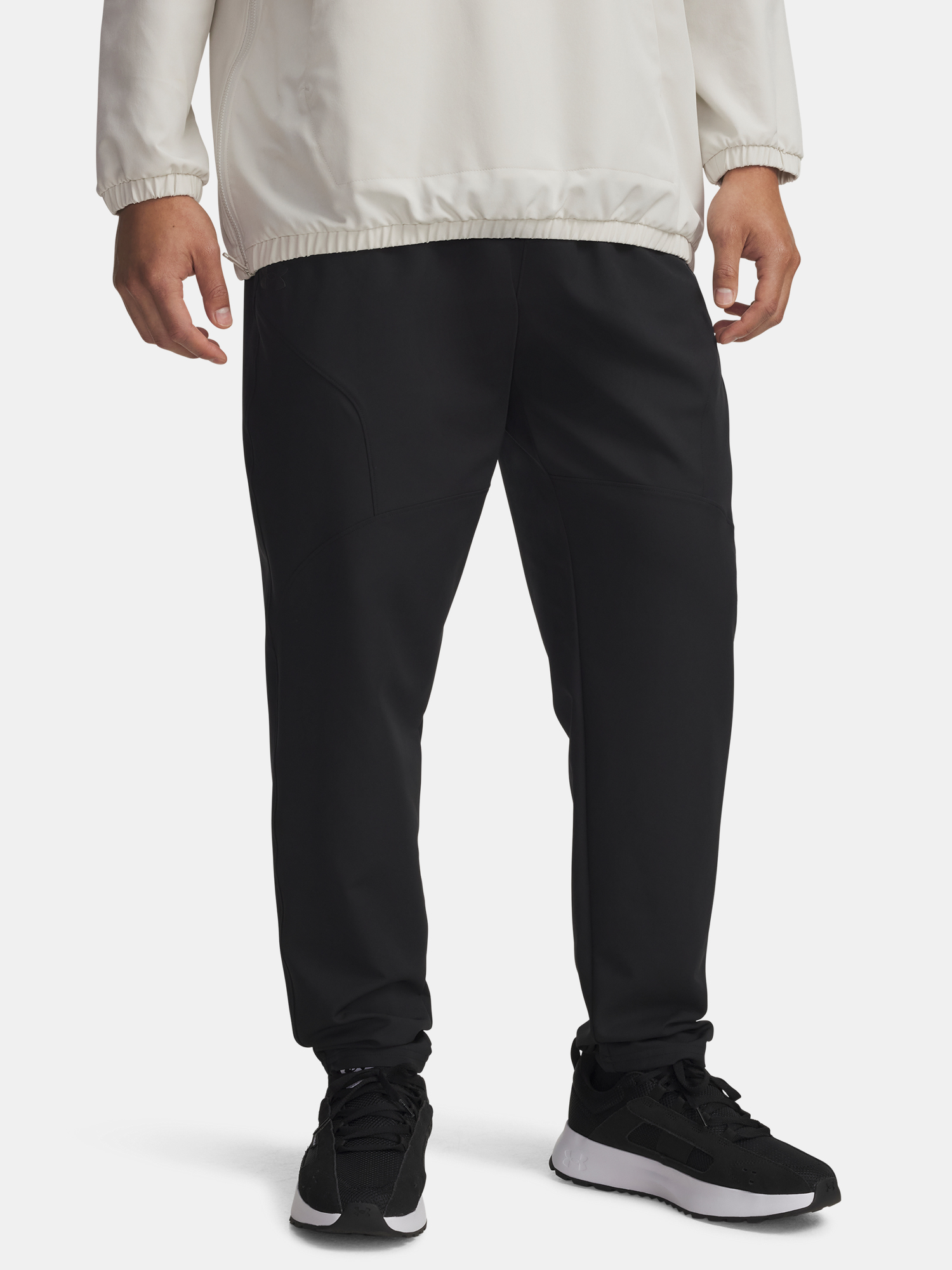 Under Armour UA Unstoppable Tapered Pants-BLK Mens Sports Trousers - Mens