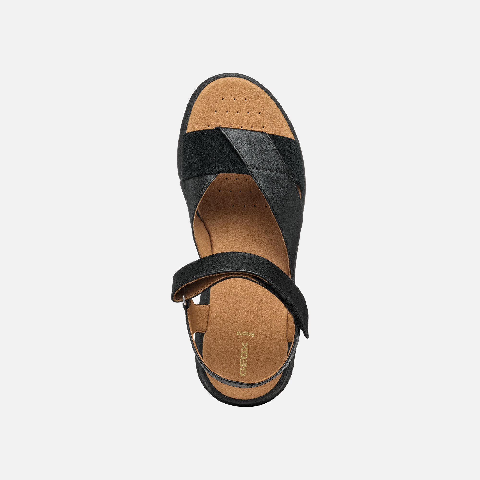 Black women's sandals Geox Dandra 40 - Women's