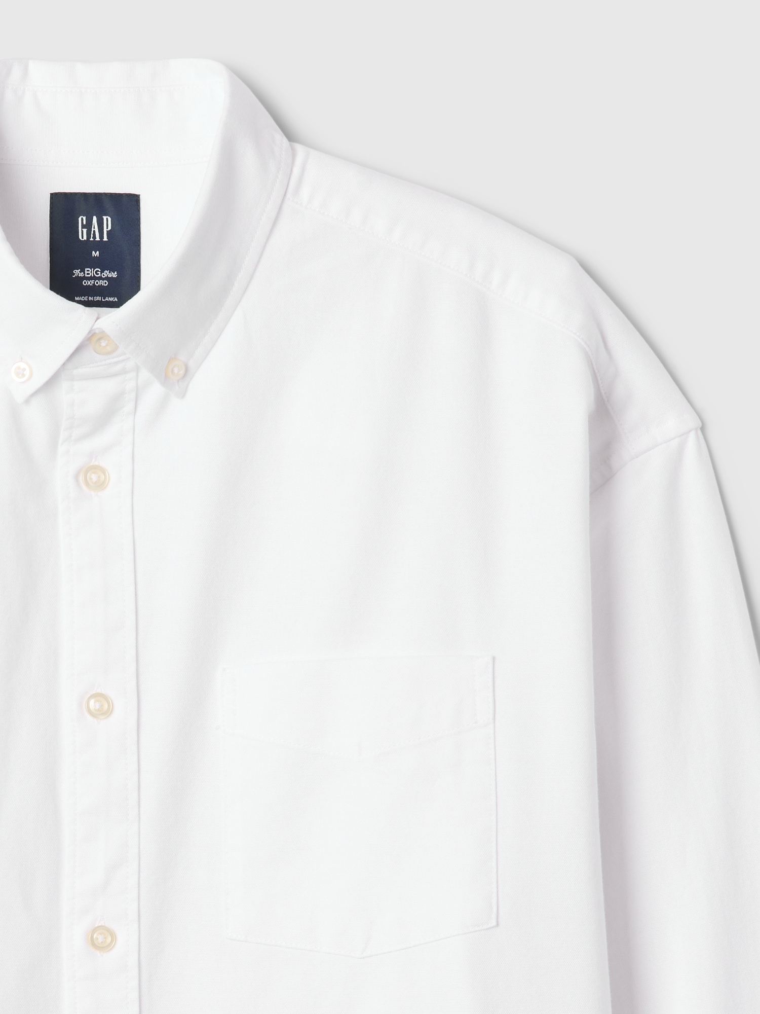 GAP Oversize Oxford Big Shirt - Men&#039;s