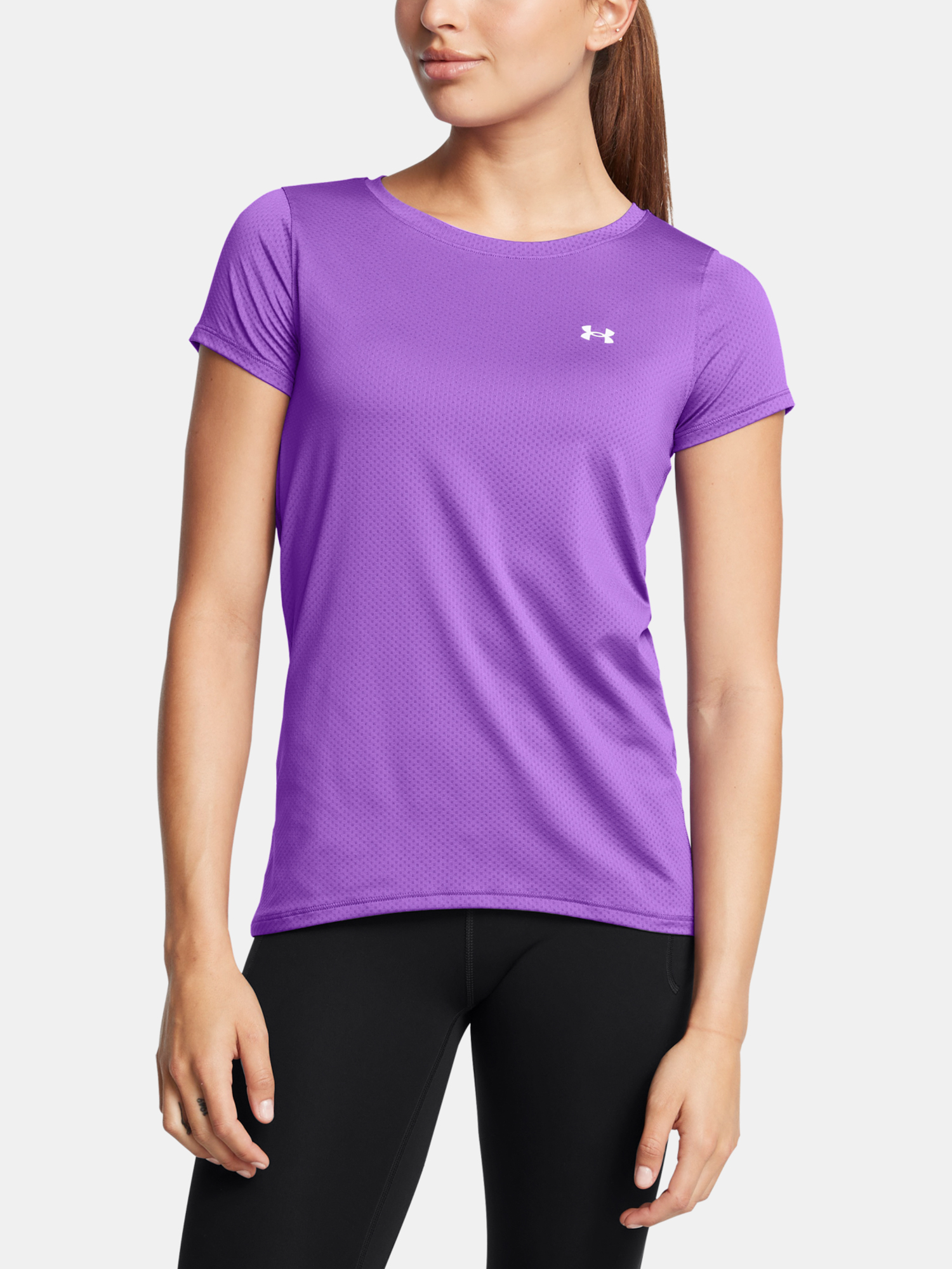 Women's T-shirt Under Armour Tech Mesh SS-PPL - Women's