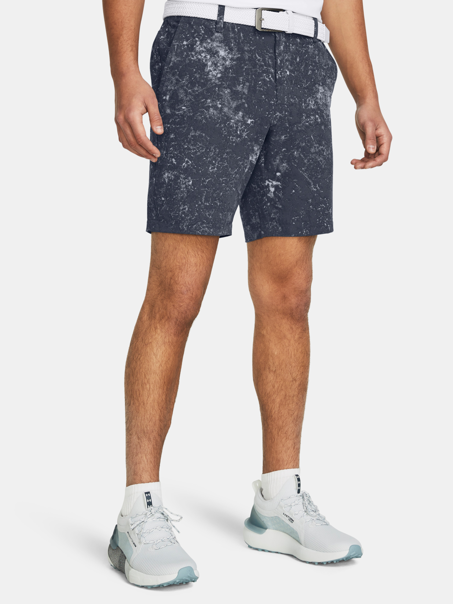 Under Armour Shorts UA Drive Printed Taper Short-GRY - Mens