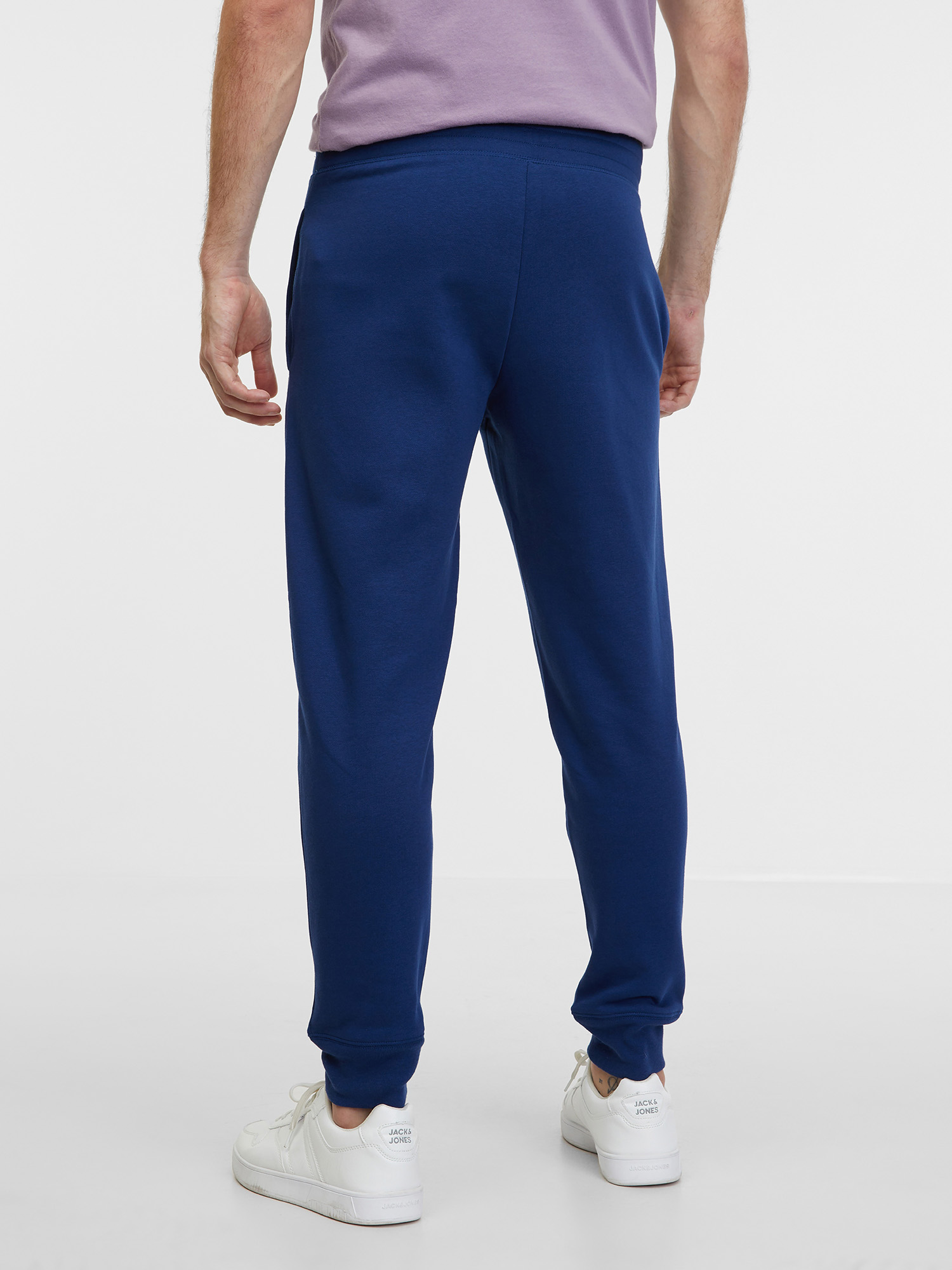 Pantaloni sport si de casa pentru barbati GAP - albastru inchis