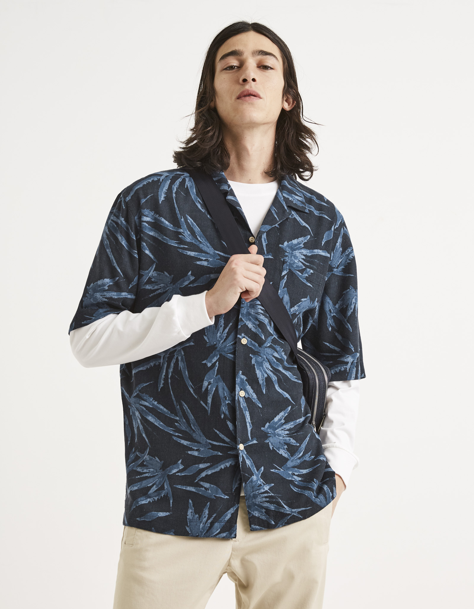 Celio Patterned Shirt Tallinnpal - Men