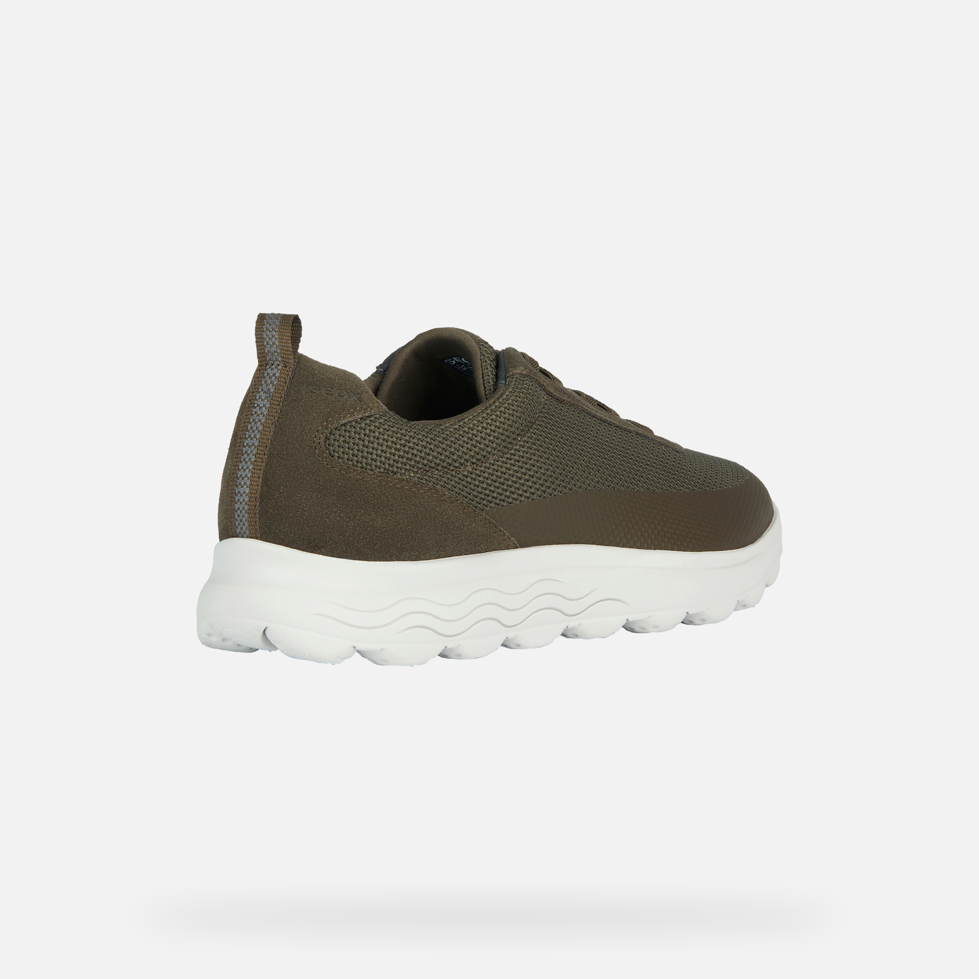 Khaki Men's Geox Spherica Sneakers - Mens