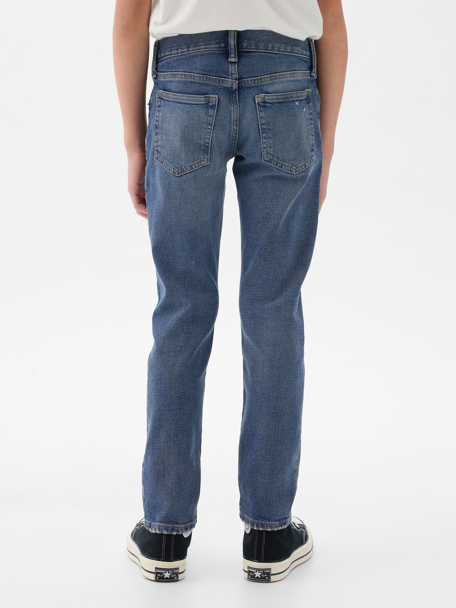GAP Children&#039;s slim jeans Rip &amp; Repair - Boys