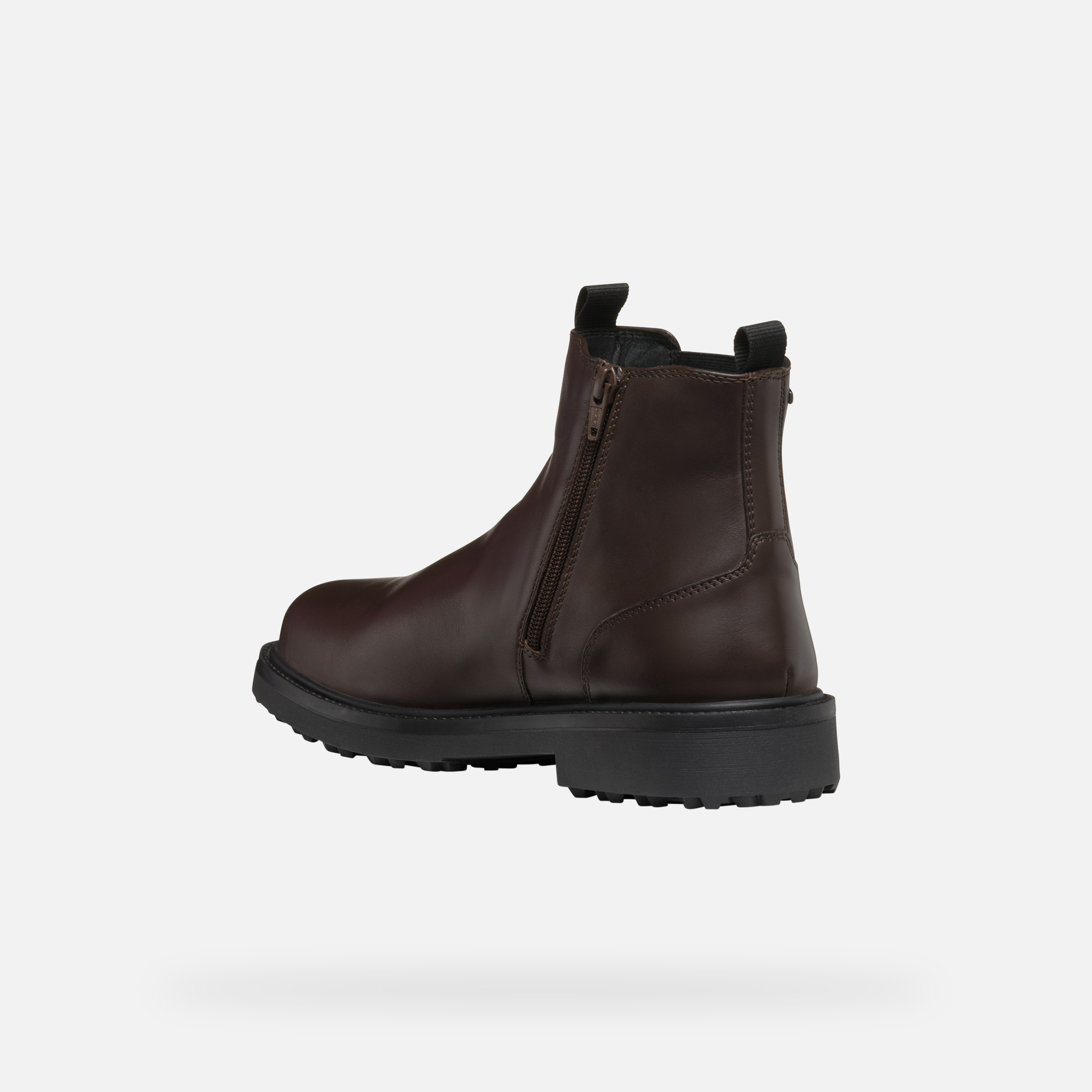 Brown men&#039;s ankle boots Geox Lagorai + Grip A - Men&#039;s