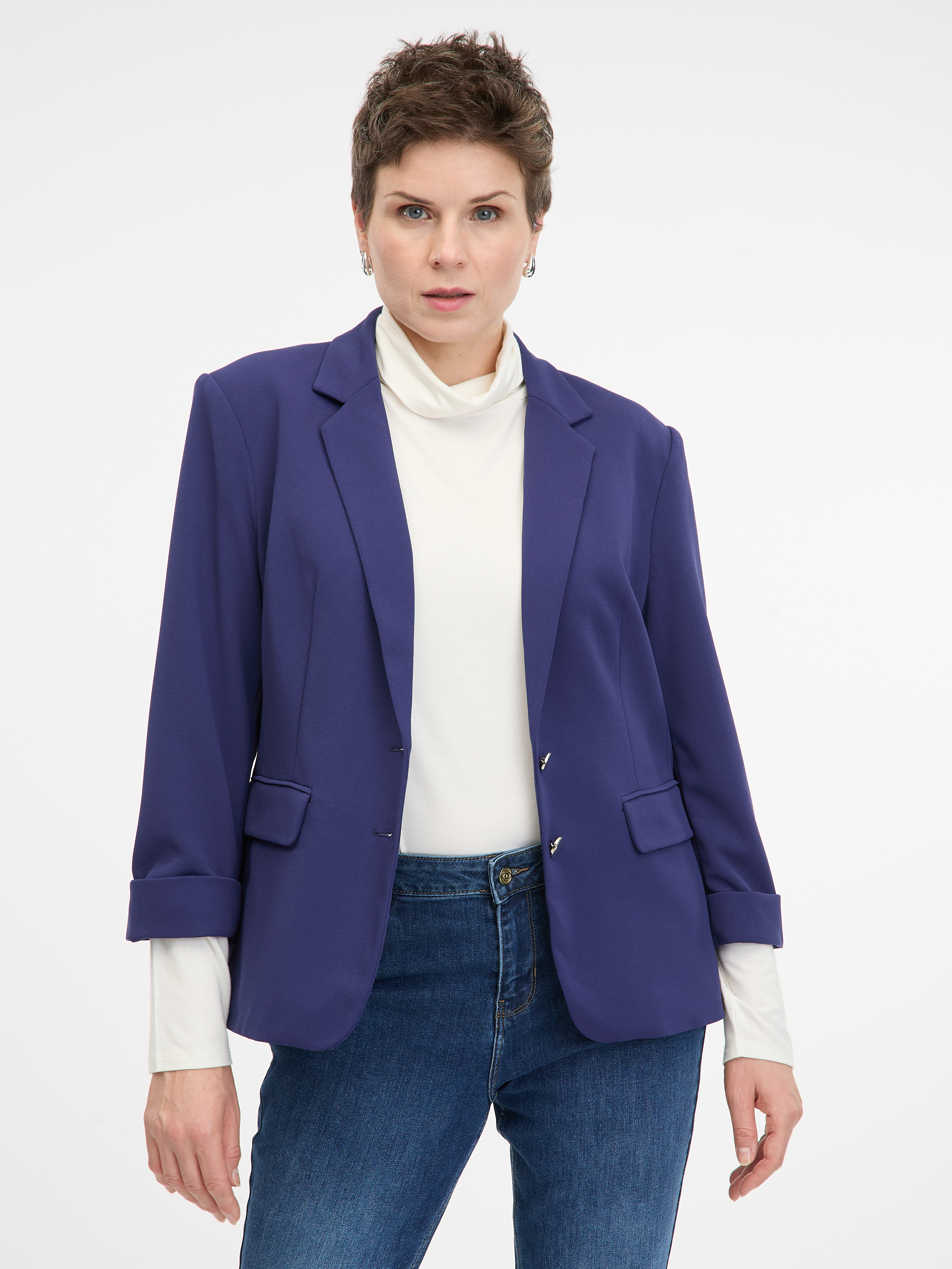 Dark blue womens blazer ORSAY - Womens