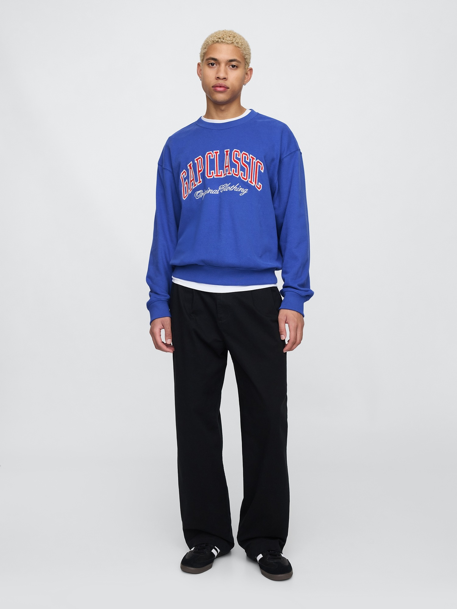 GAP Oversize sweatshirt with logo - Men&#039;s