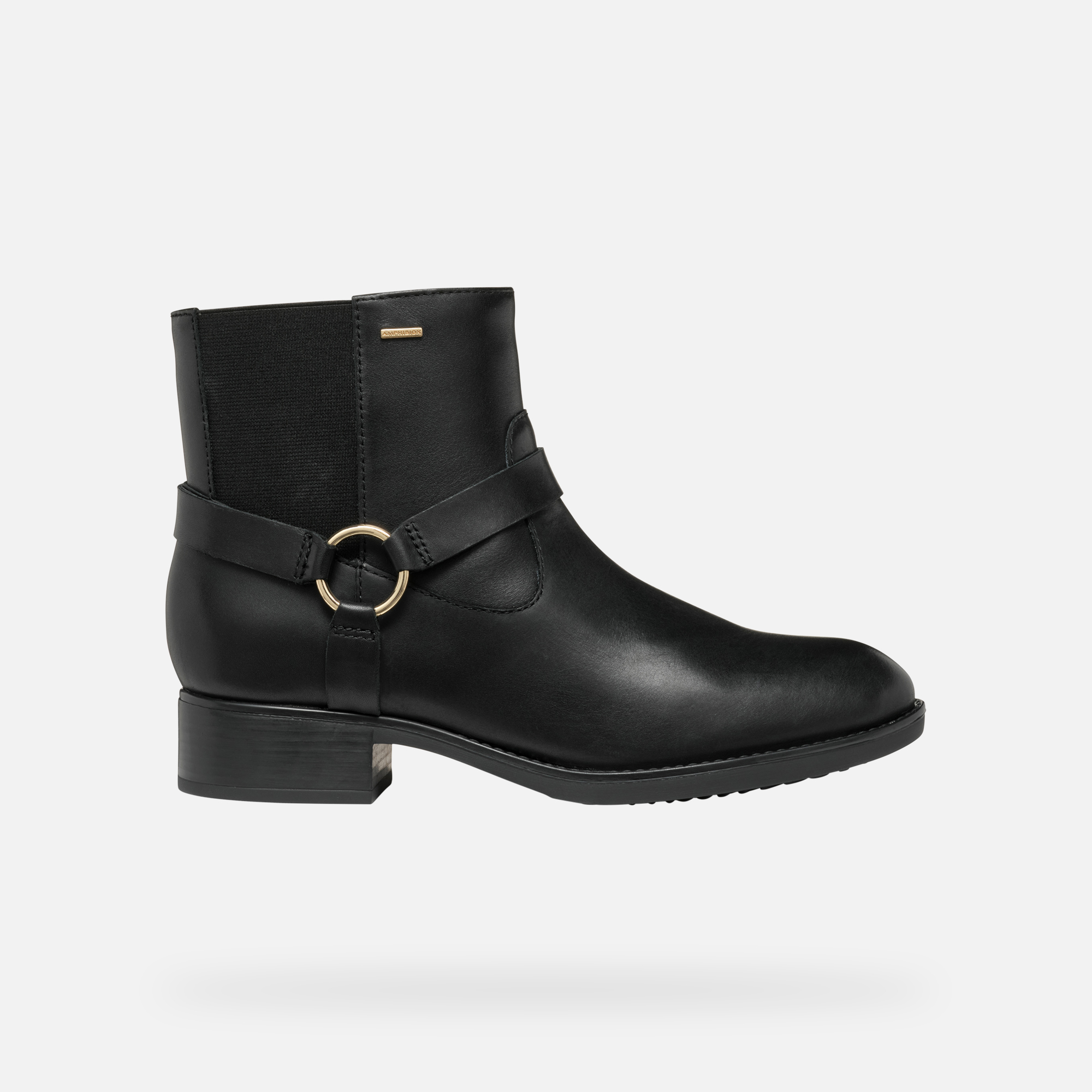 Black women's ankle boots Geox Felicity ABX - Women's