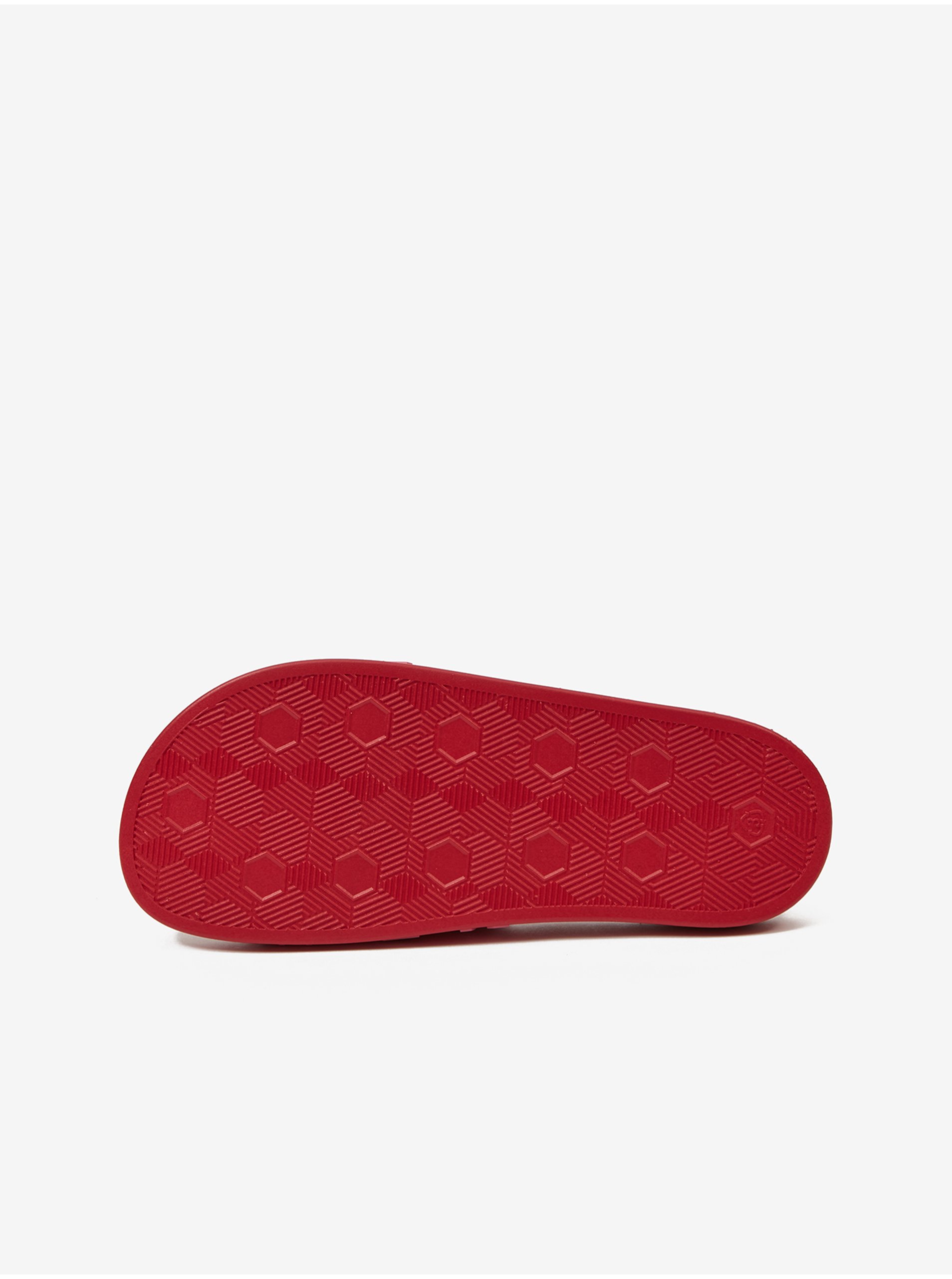 Slapi pentru femei Versace Jeans Couture - rosu
