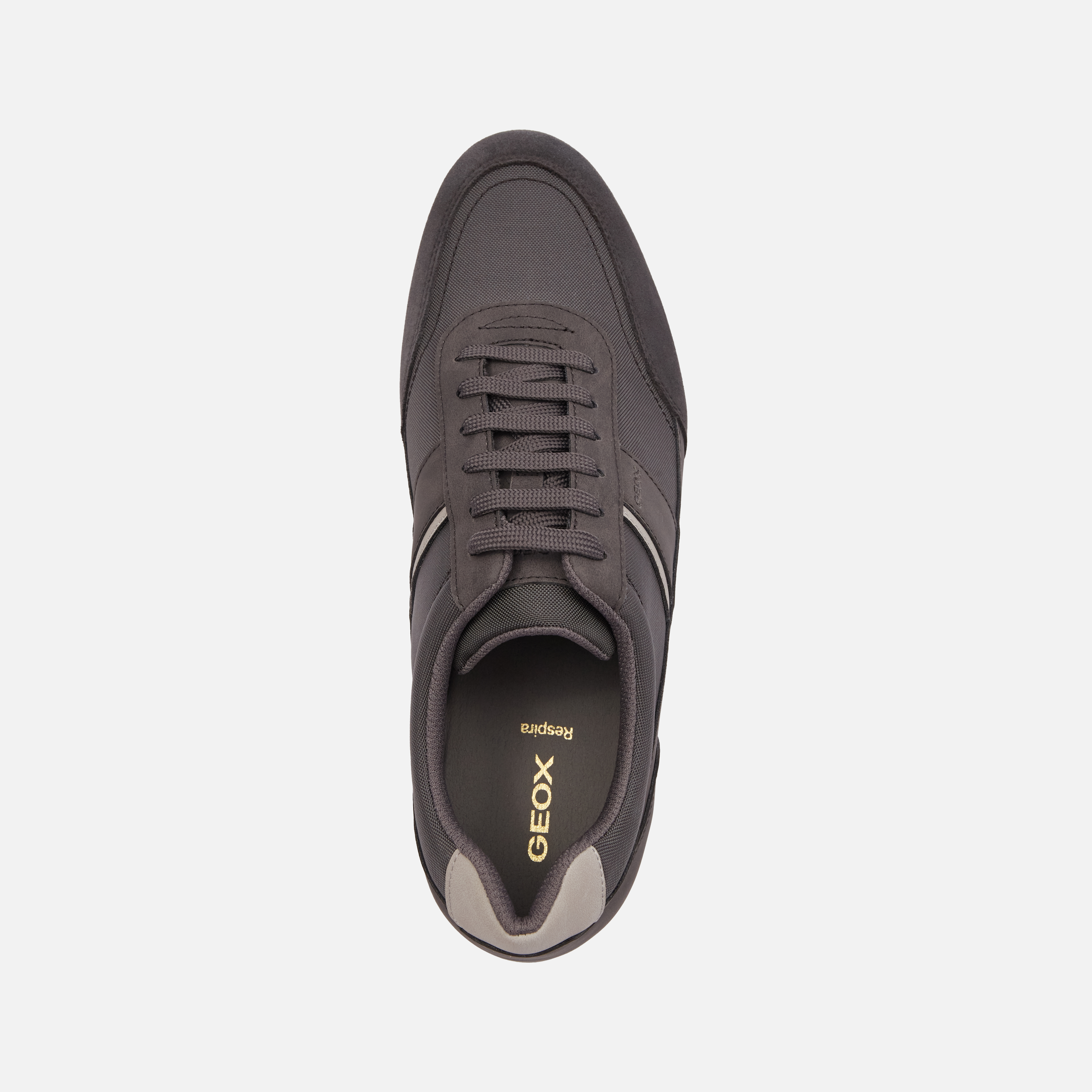 Dark grey men&#039;s sneakers Geox Avery - Men&#039;s