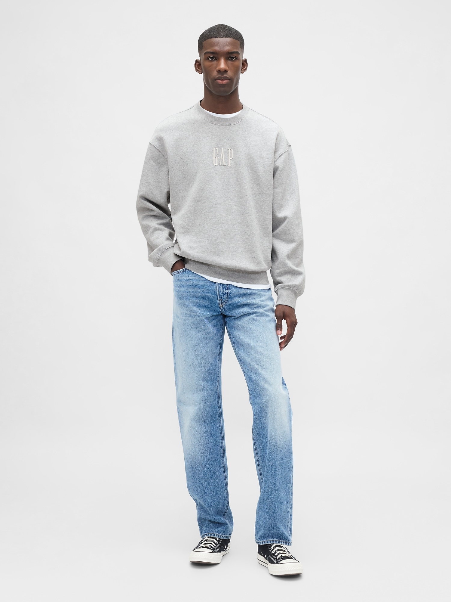 GAP Oversize Heavyweight Sweatshirt - Men&#039;s