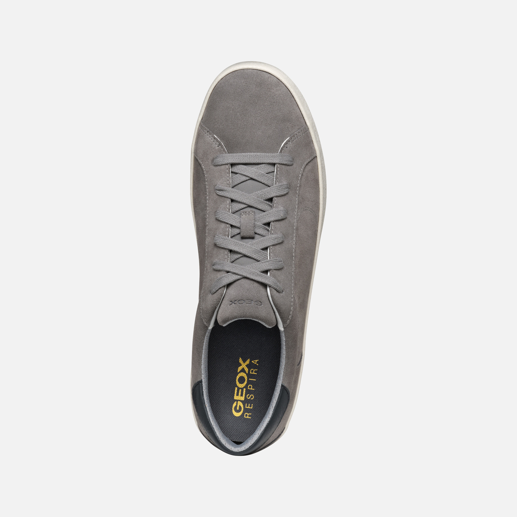Grey Men's Geox Warley Sneakers - Men's