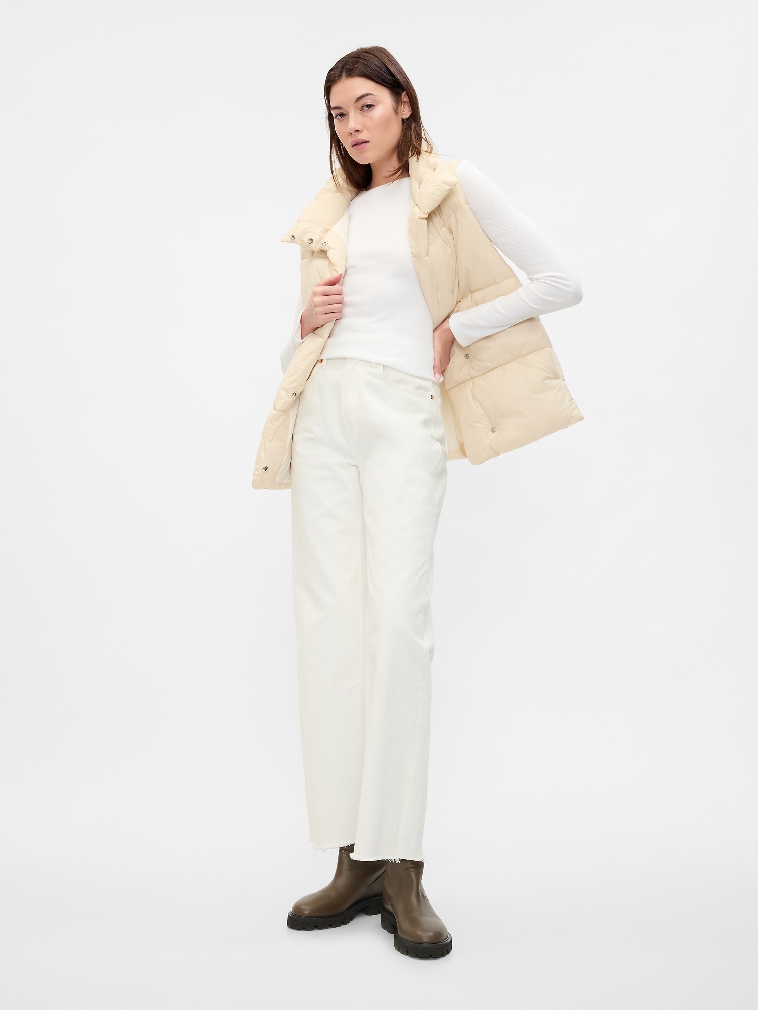 GAP Quilted Waterproof Vest - Women's