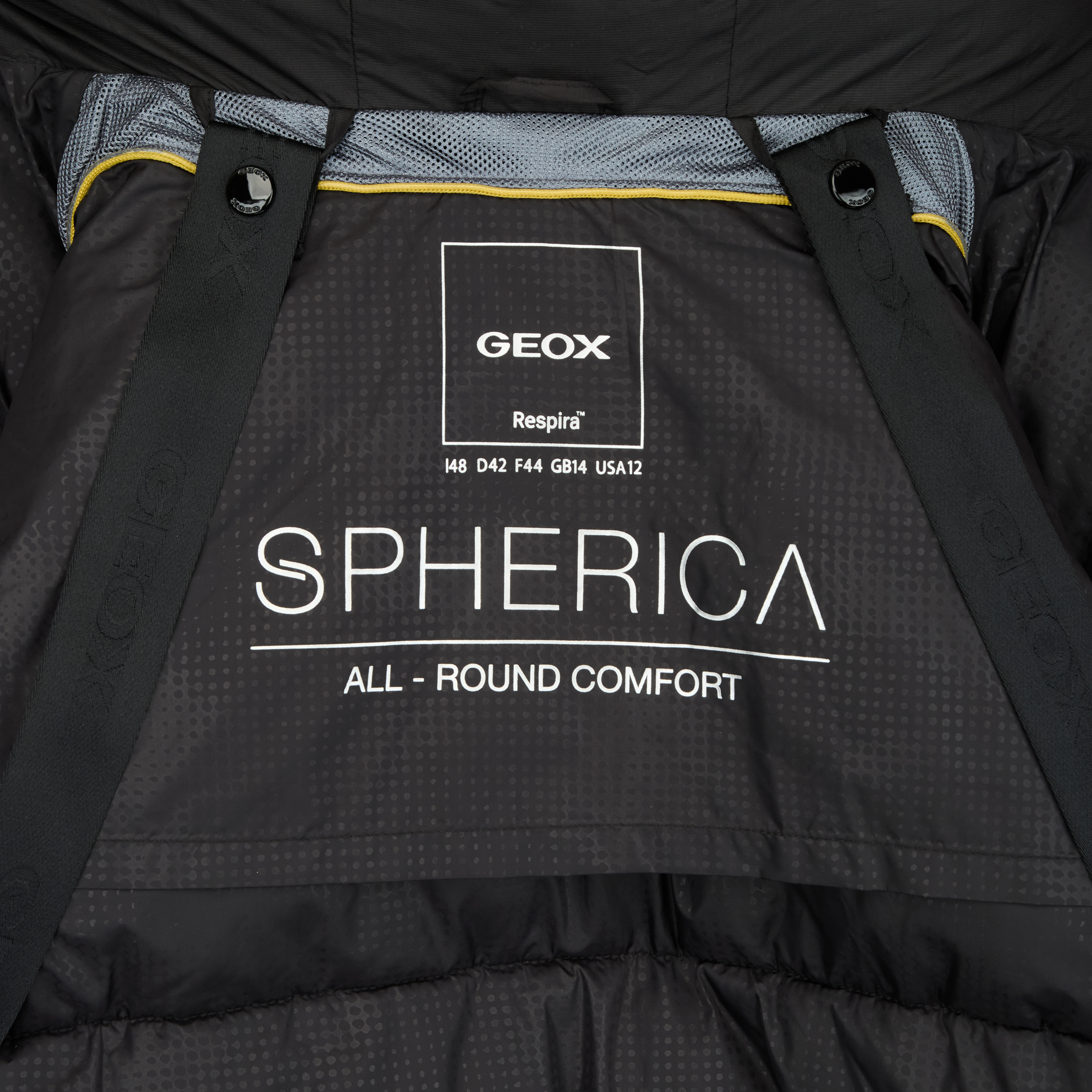 Black Women&#039;s Down Jacket Geox Spherica - Women&#039;s