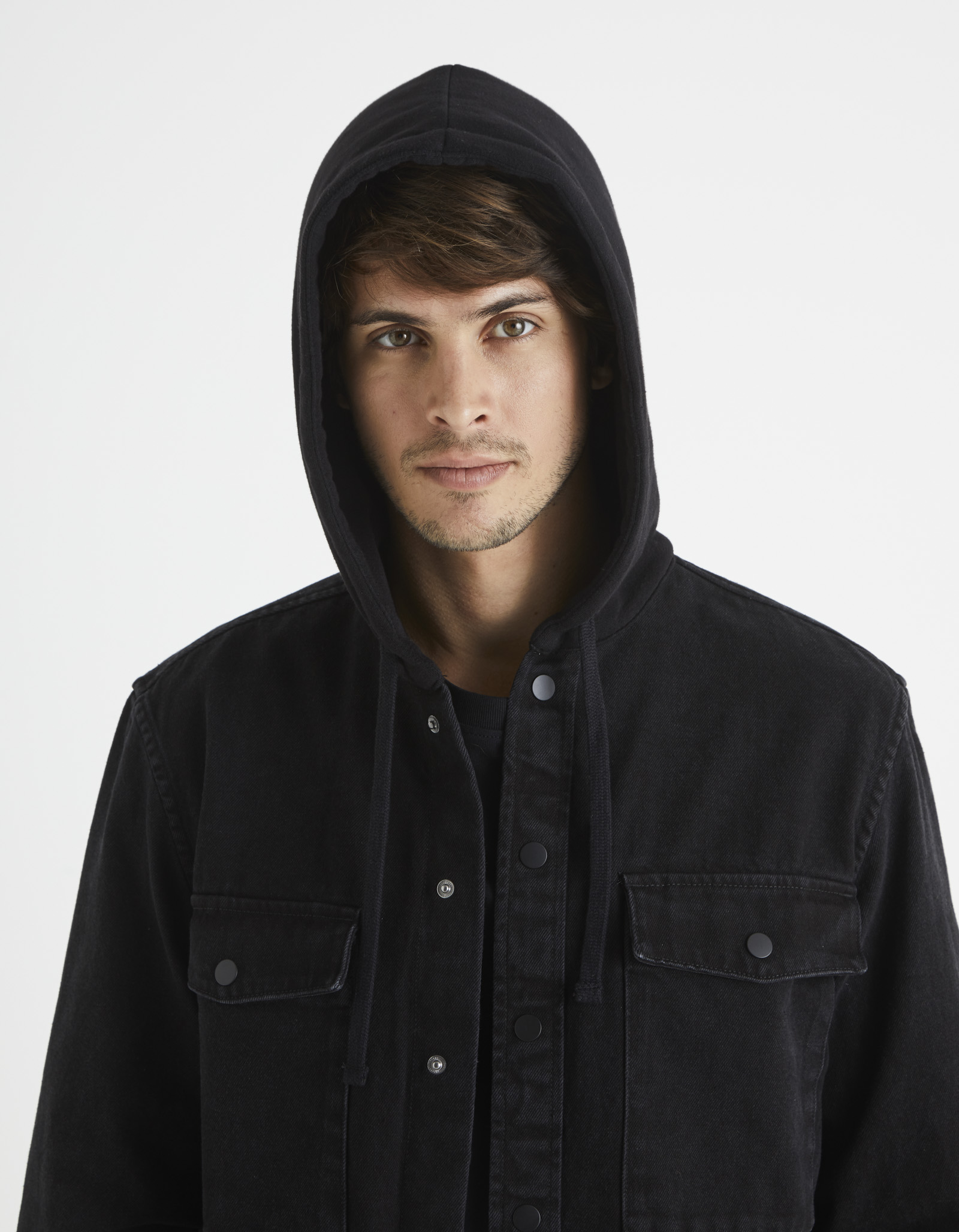 Denim pentru barbati Celio - negru
