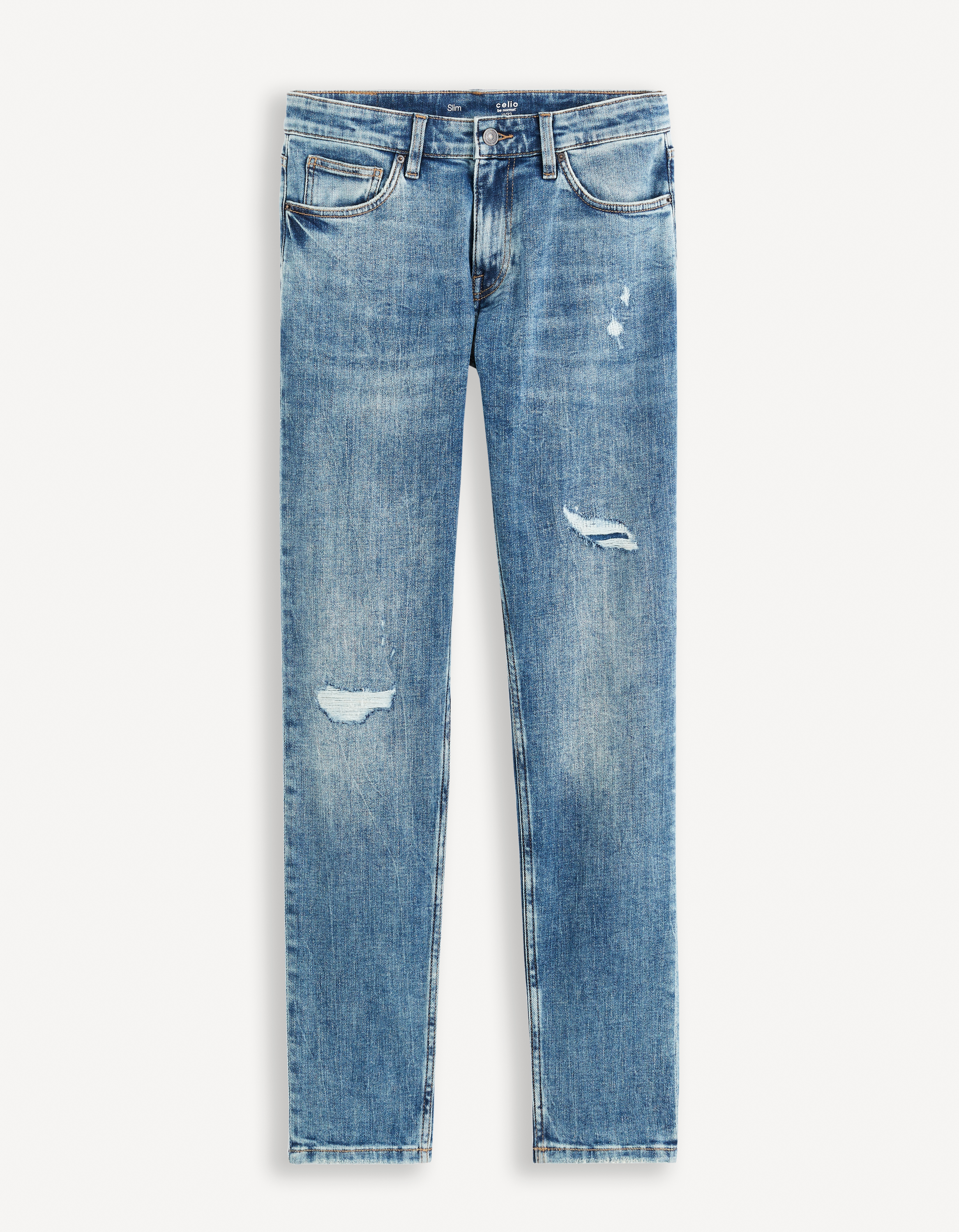 Slim fit pentru barbati Celio - albastru