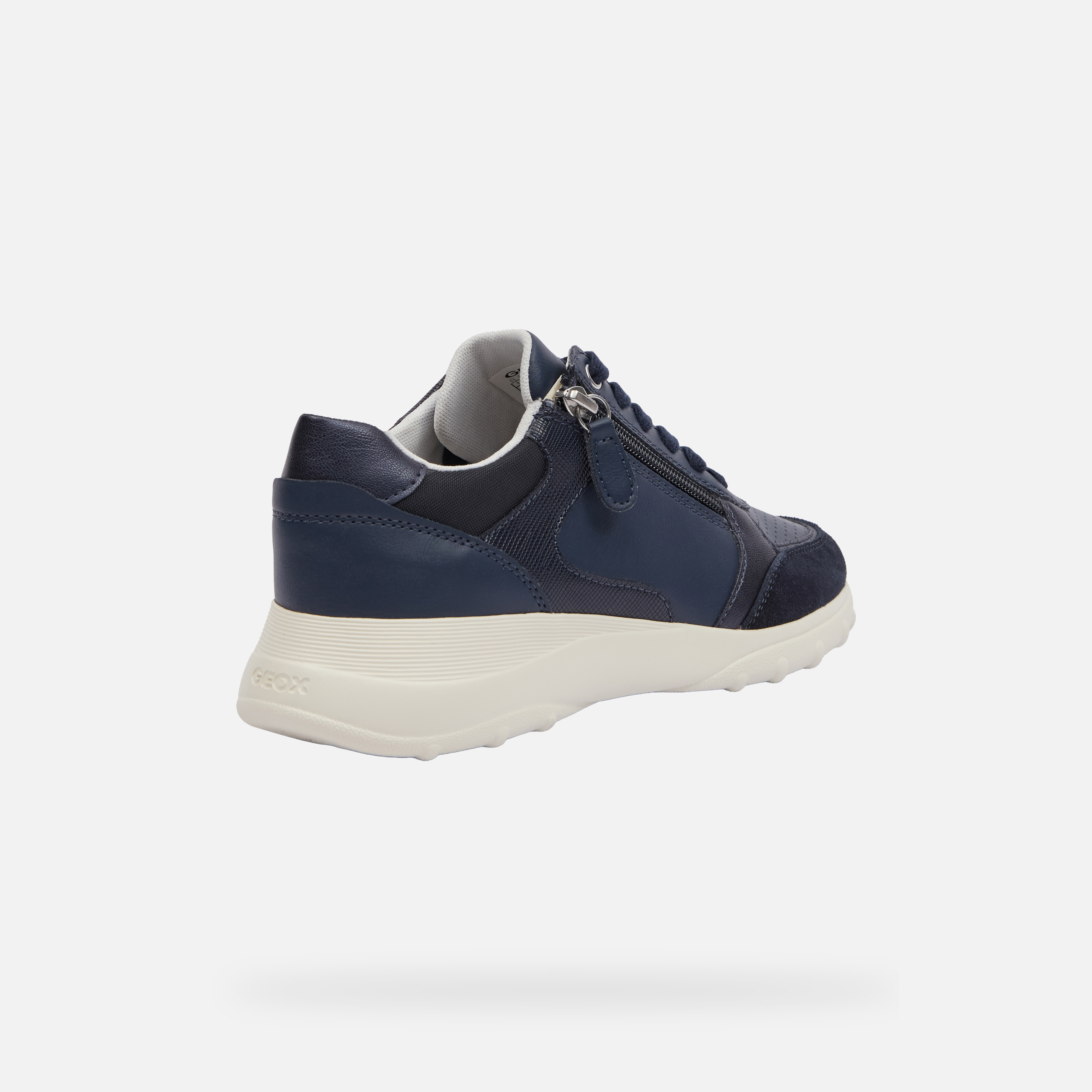 Dark blue women's sneakers Geox Allenie - Women's