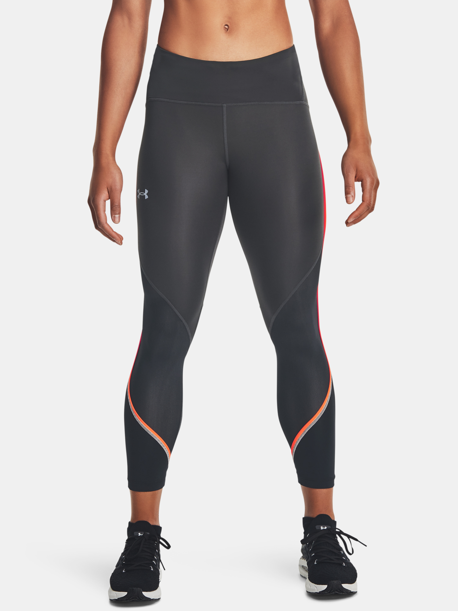 Under Armour Leggings Fly Fast 2.0 Mesh 7/8 Tgt-GRY - Women