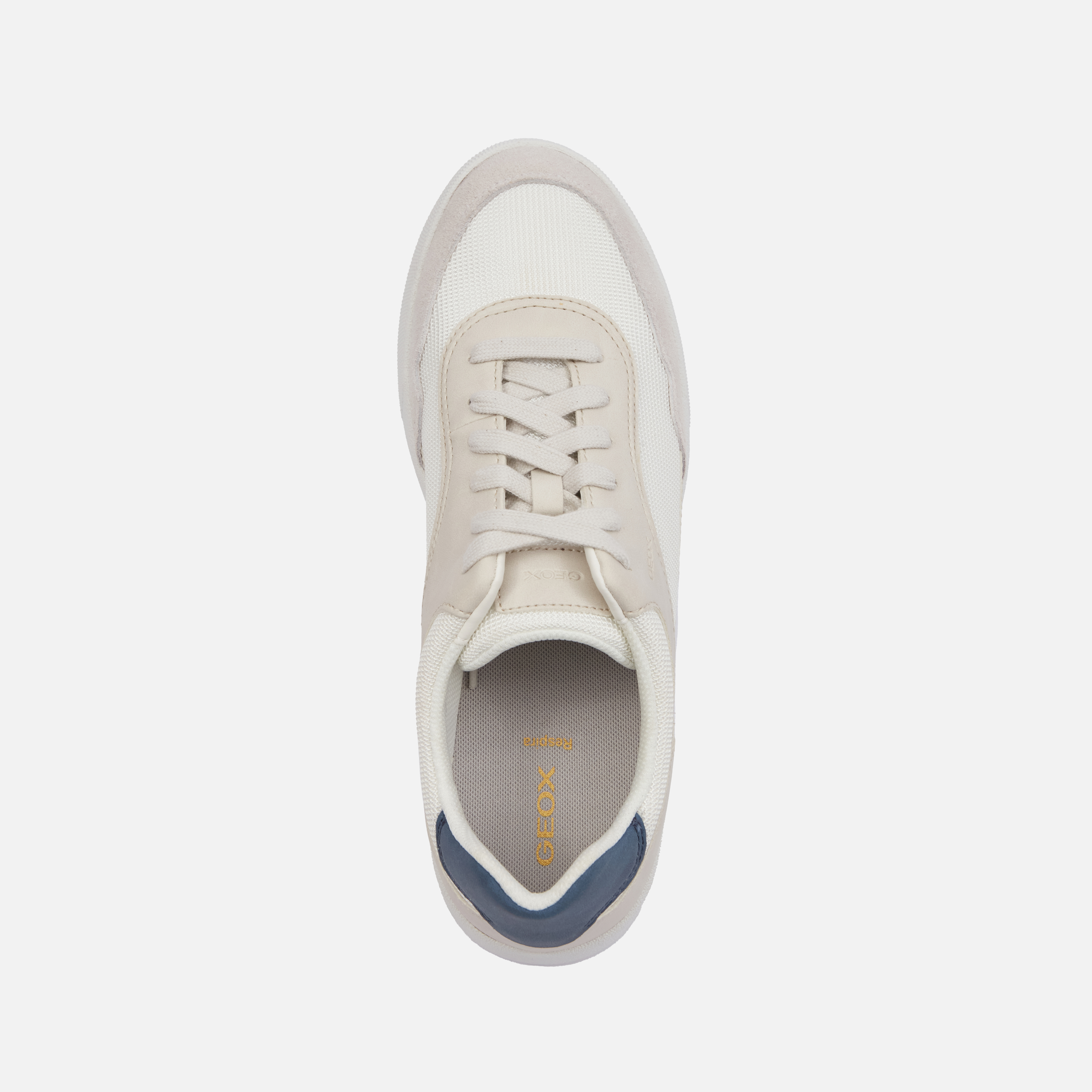 White men&#039;s sneakers Geox Rieti - Men&#039;s