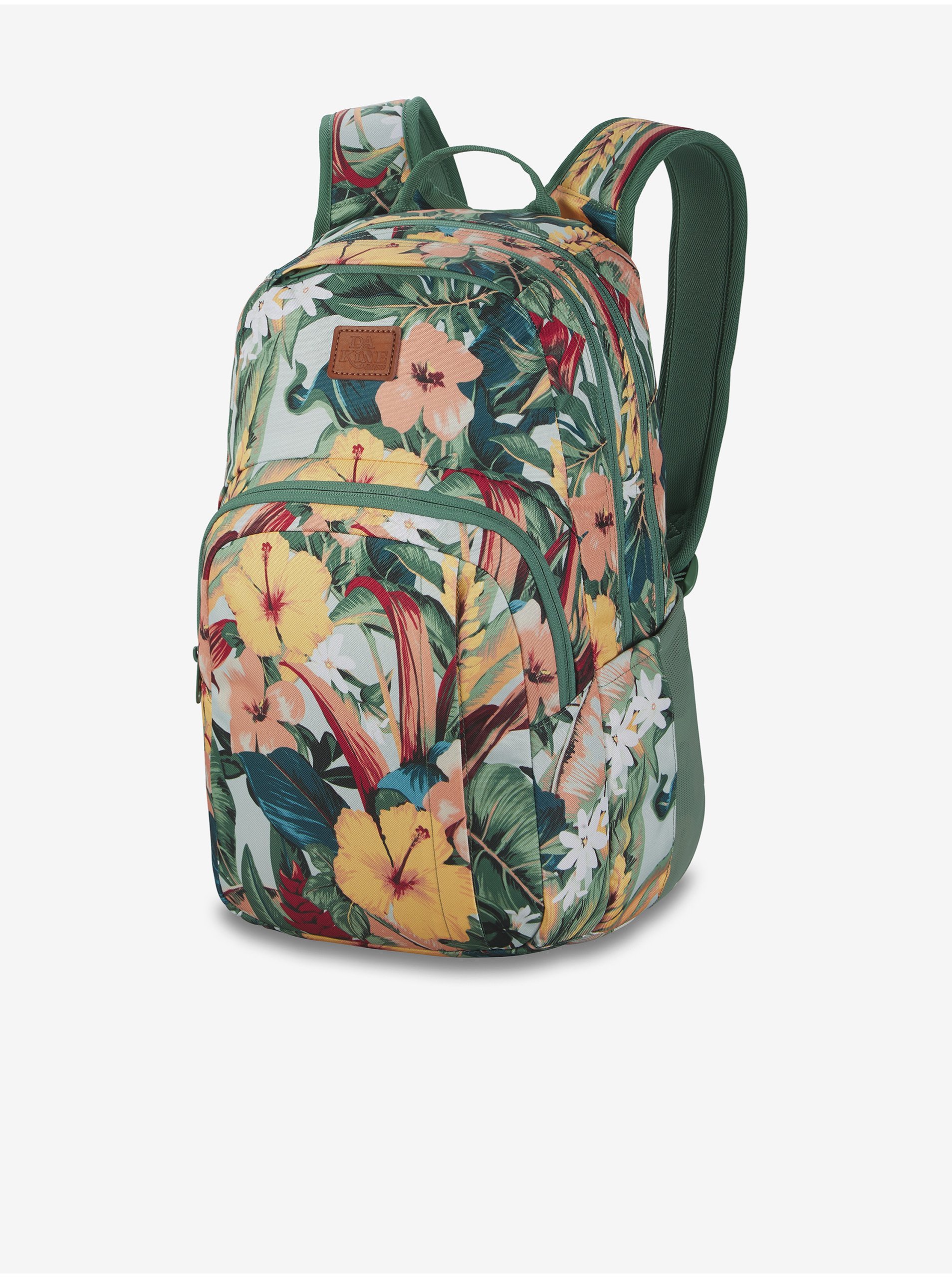 Dakine Campus 25 l green flowered backpack for women - Women