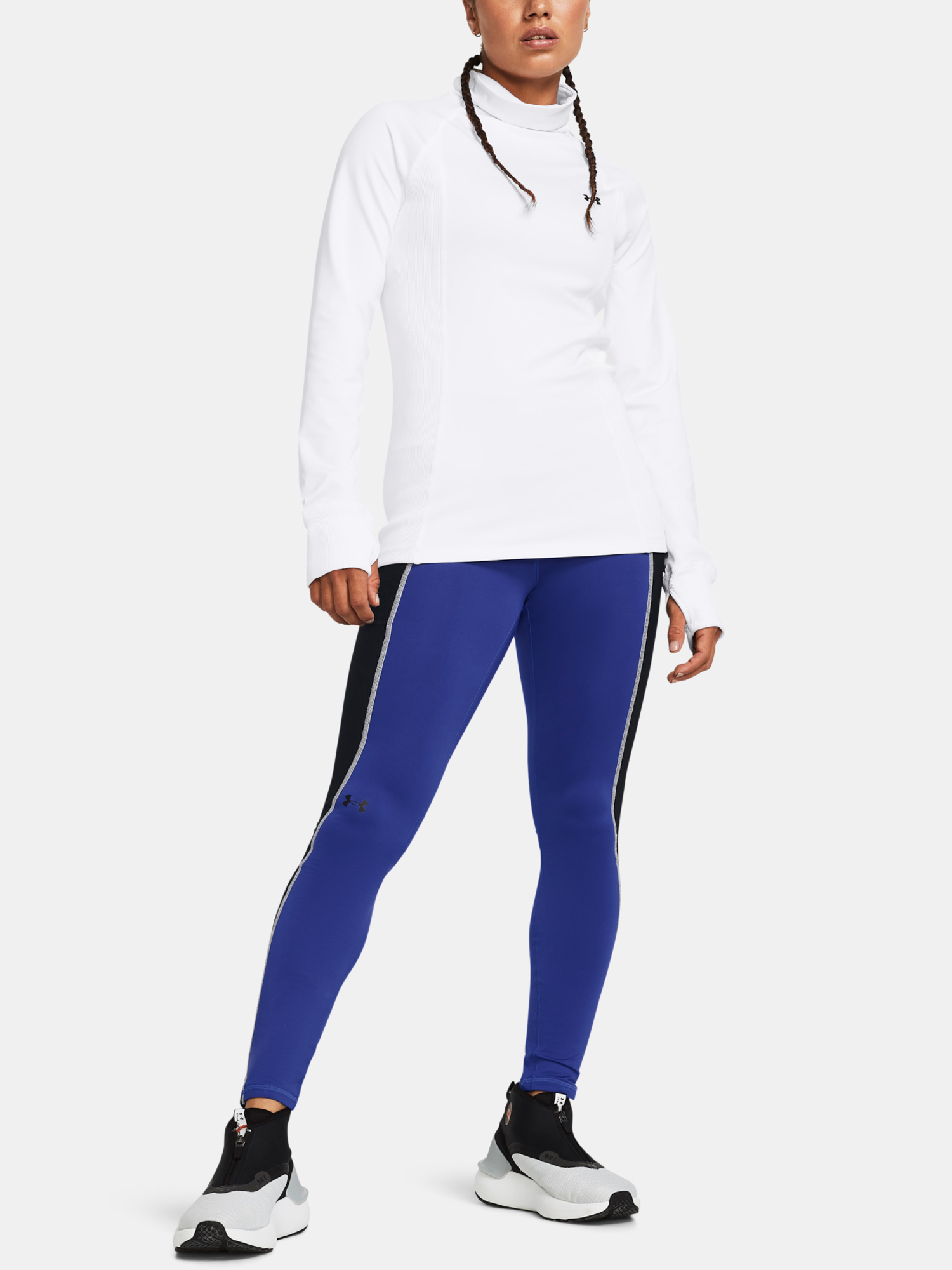 Colanti pentru femei Under Armour - albastru