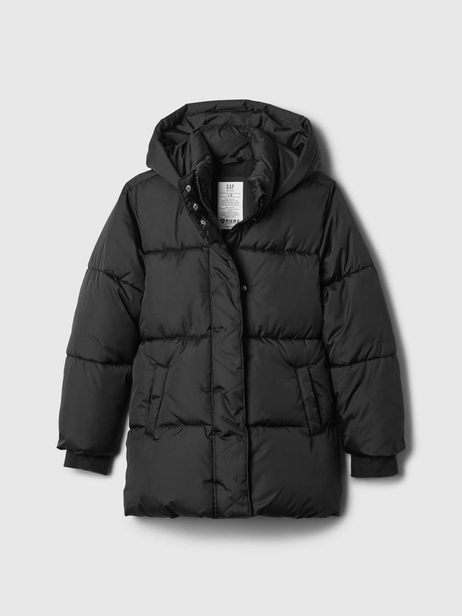 GAP Children's quilted waterproof jacket - Girls