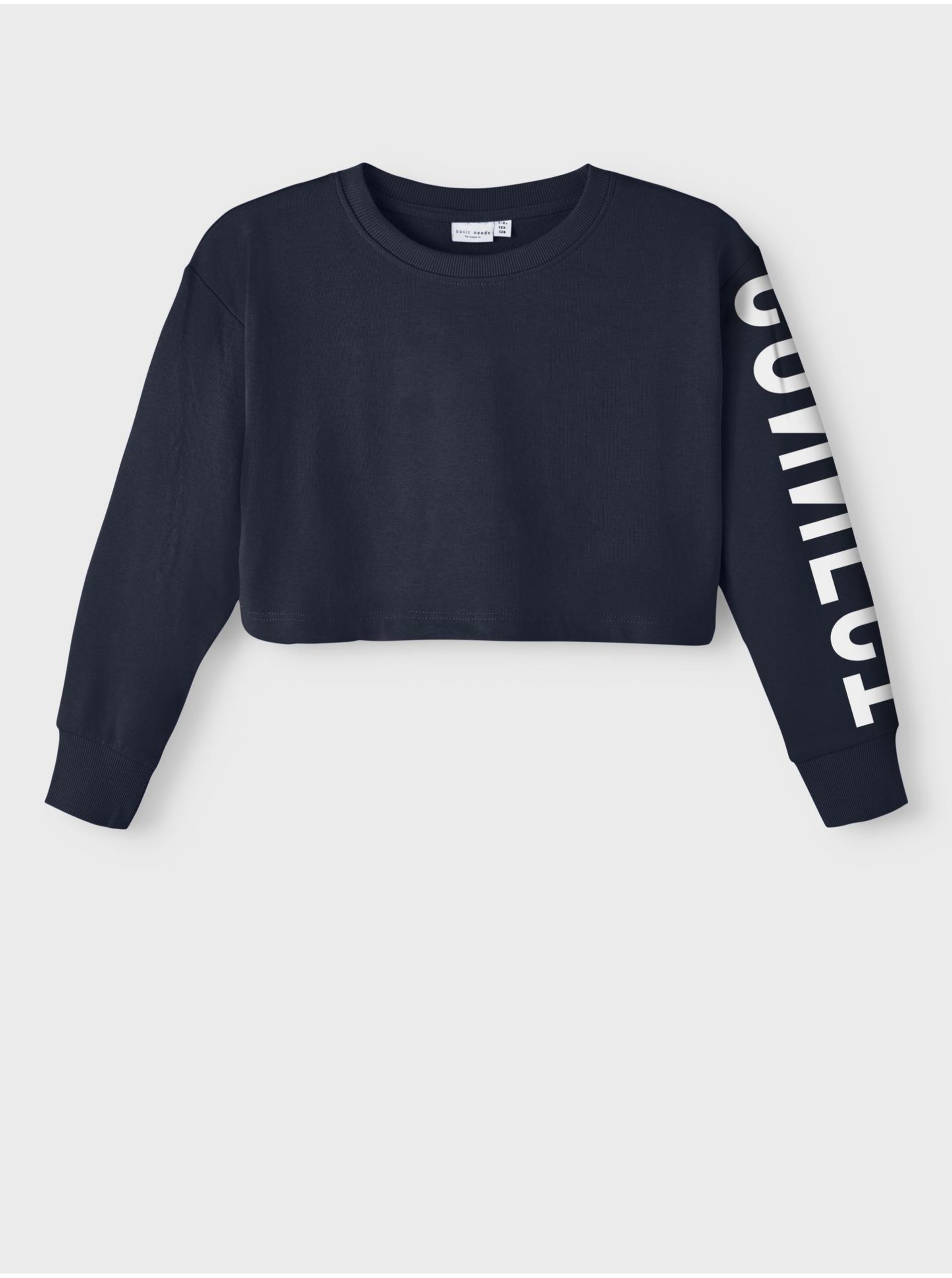 Dark blue girly sweatshirt name it Vanita - Girls