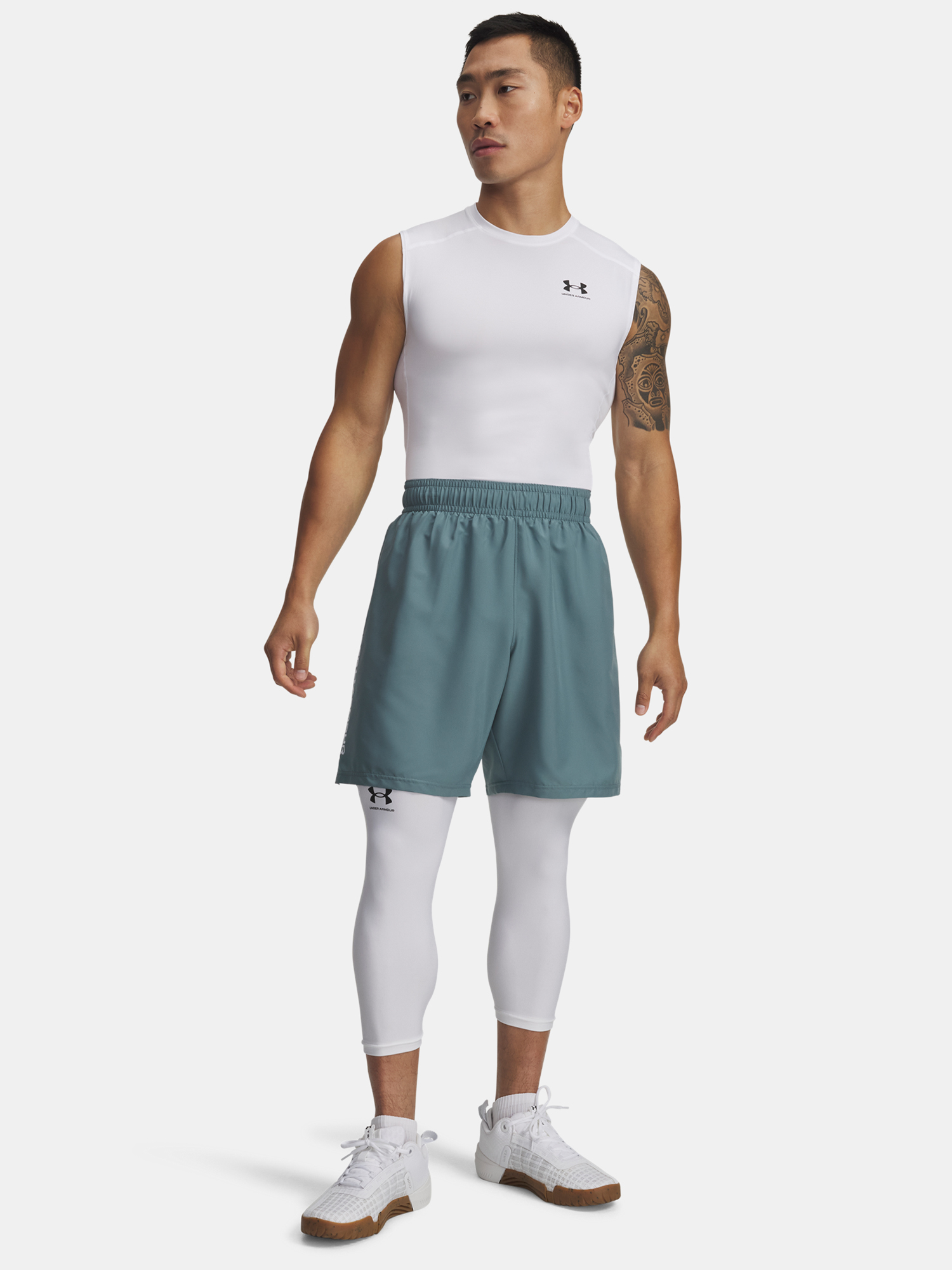 Pantaloni scurți Under Armour UA Tech Woven Wordmark pentru bărbați