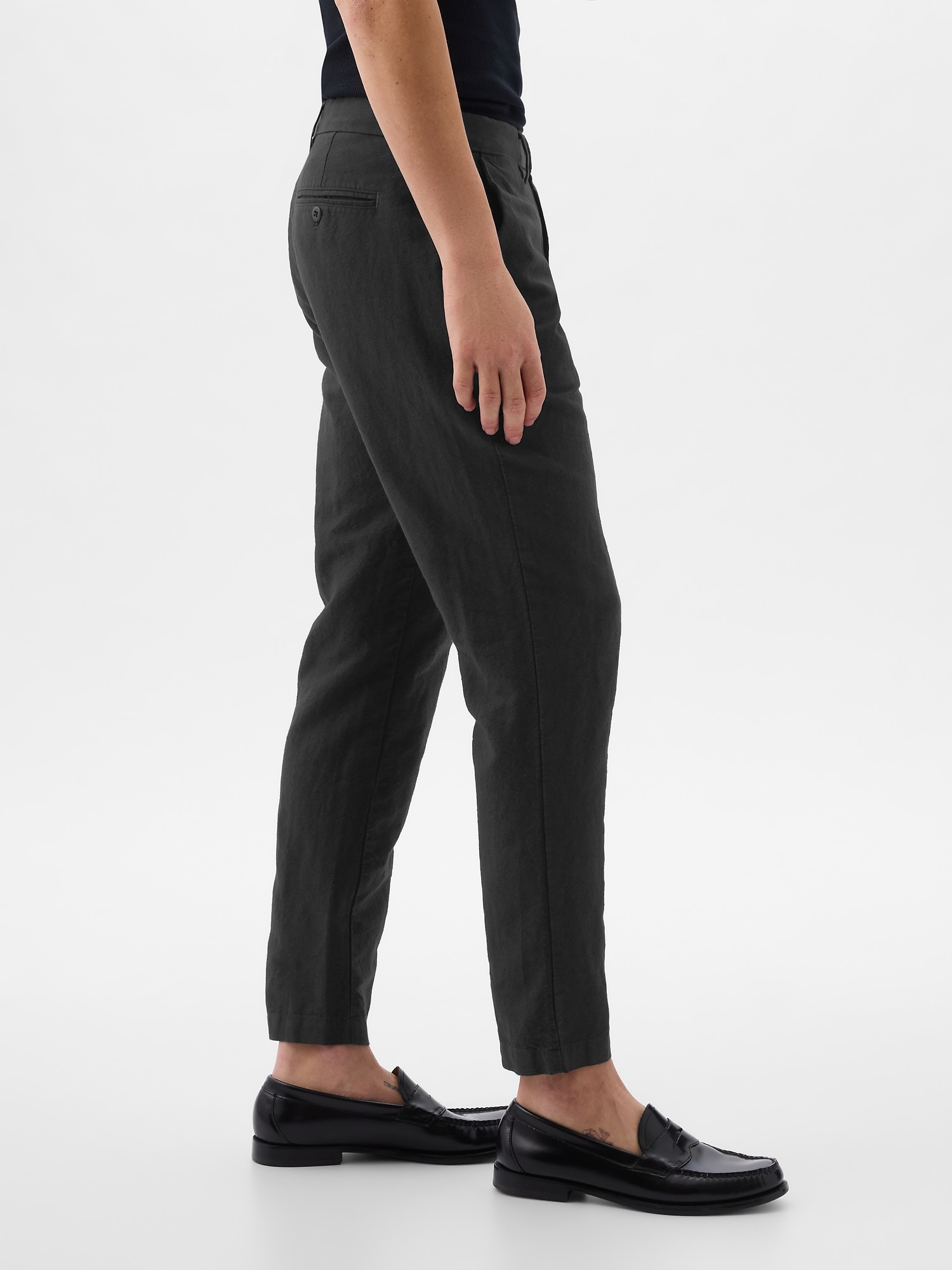 Pantaloni casual pentru barbati GAP - negru