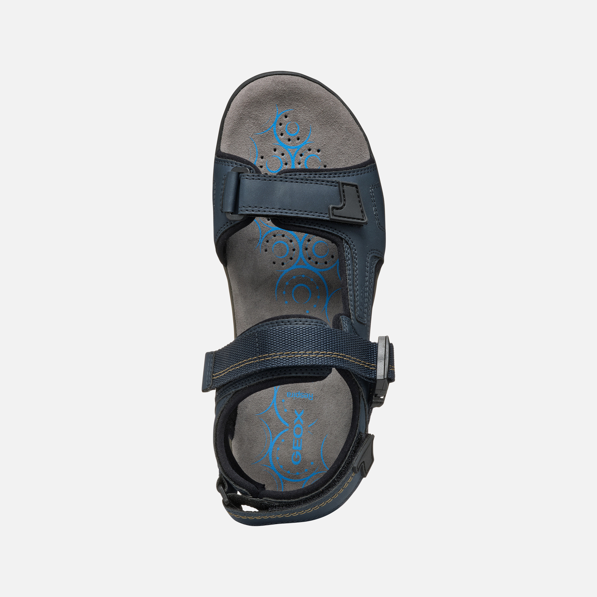 Dark blue men's sandals Geox Spherica EC5 - Men
