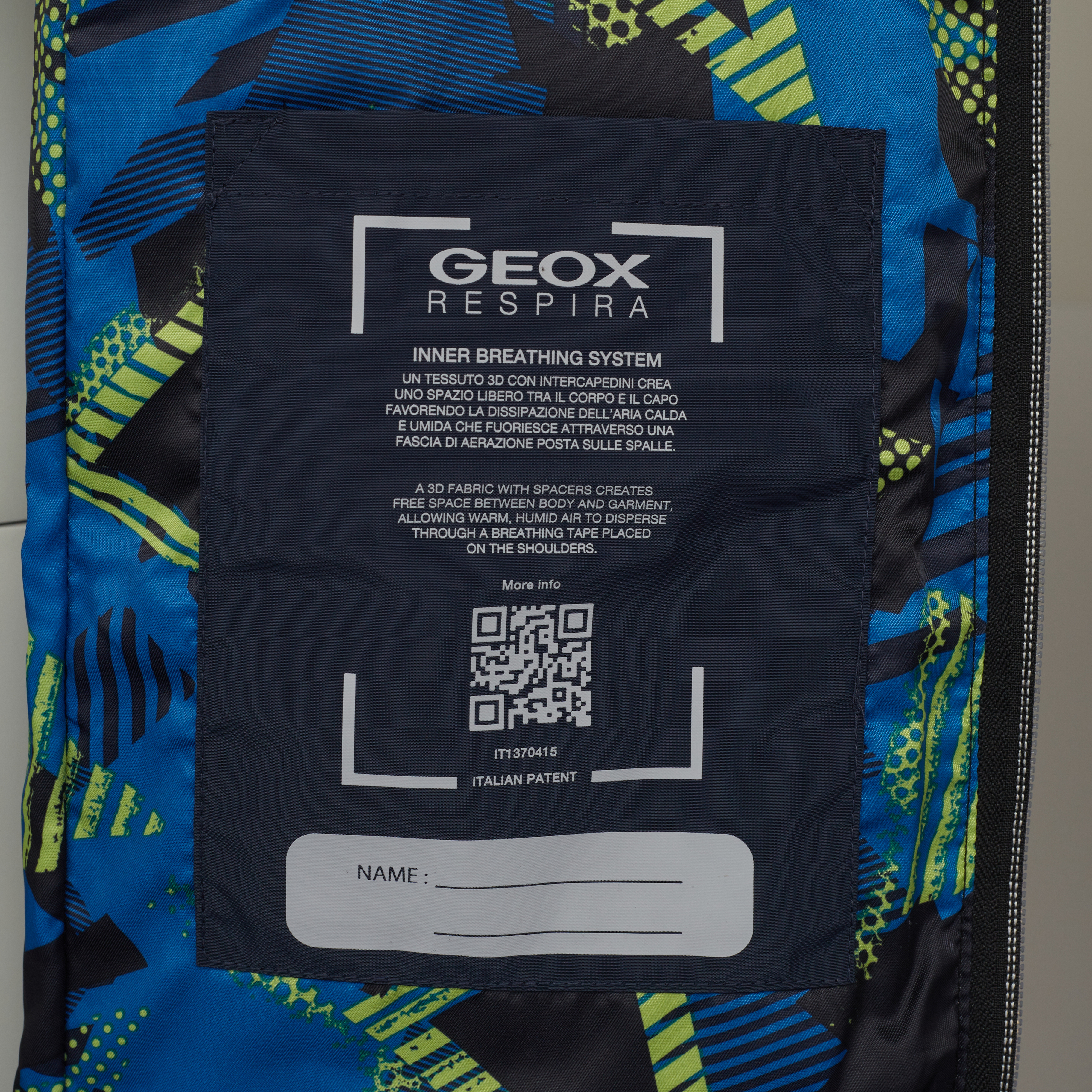 Dark blue boys&#039; jacket Geox Dennie - Boys