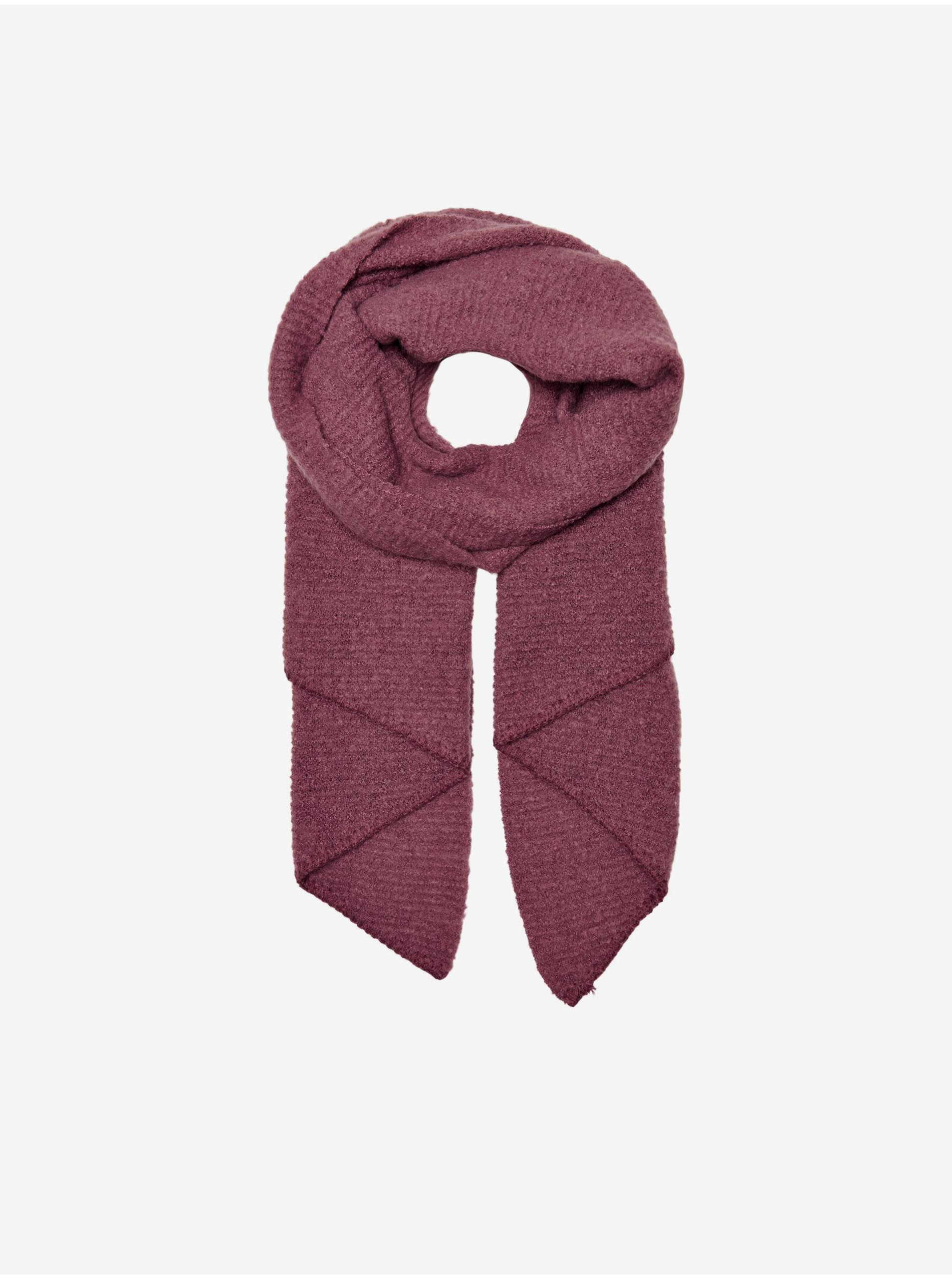 Dark pink scarf ONLY Merle - Women