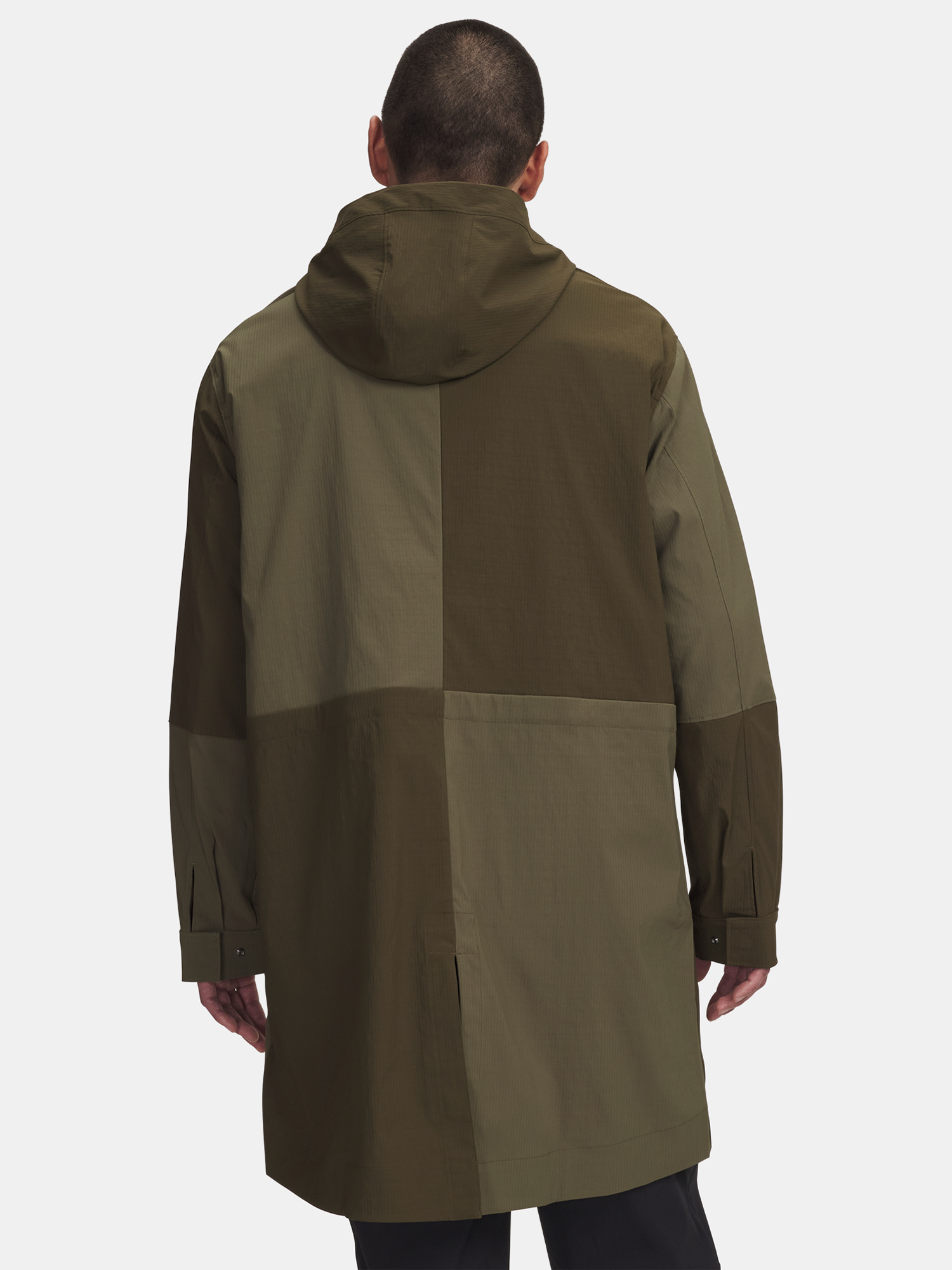 Men's Under Armour UA Unstoppable Txt Long Jkt-GRN Jacket - Mens