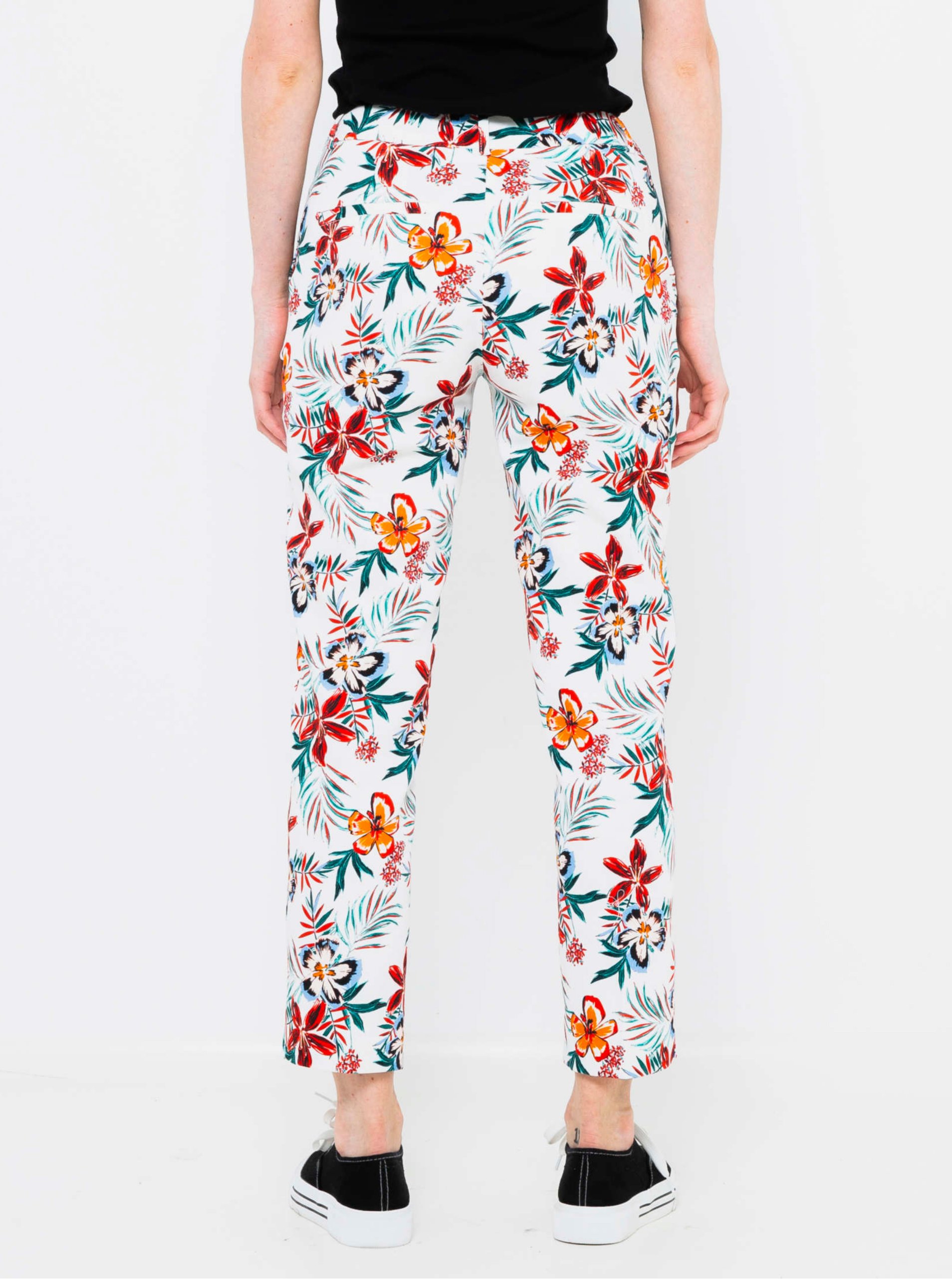 Marimi curvy pentru femei CAMAIEU - alb