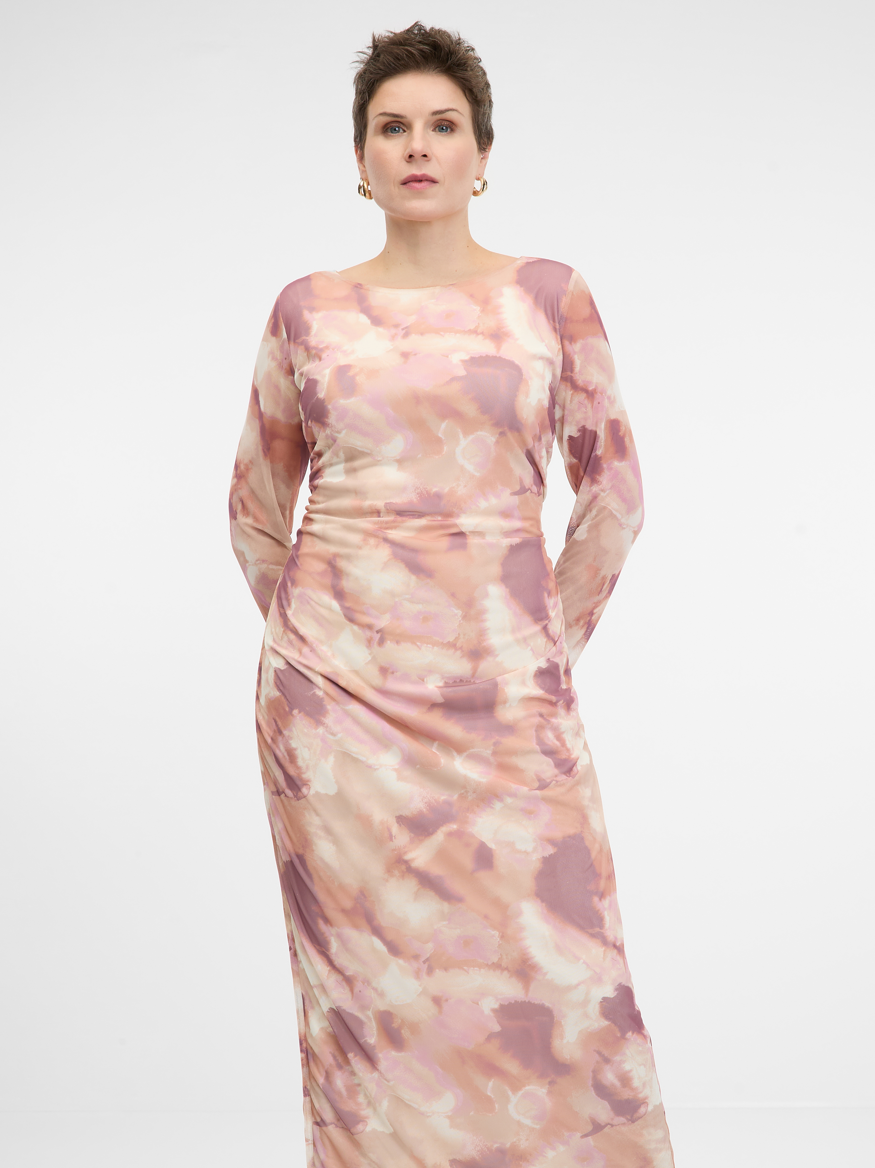 Light pink women's midi dress ORSAY - Women's